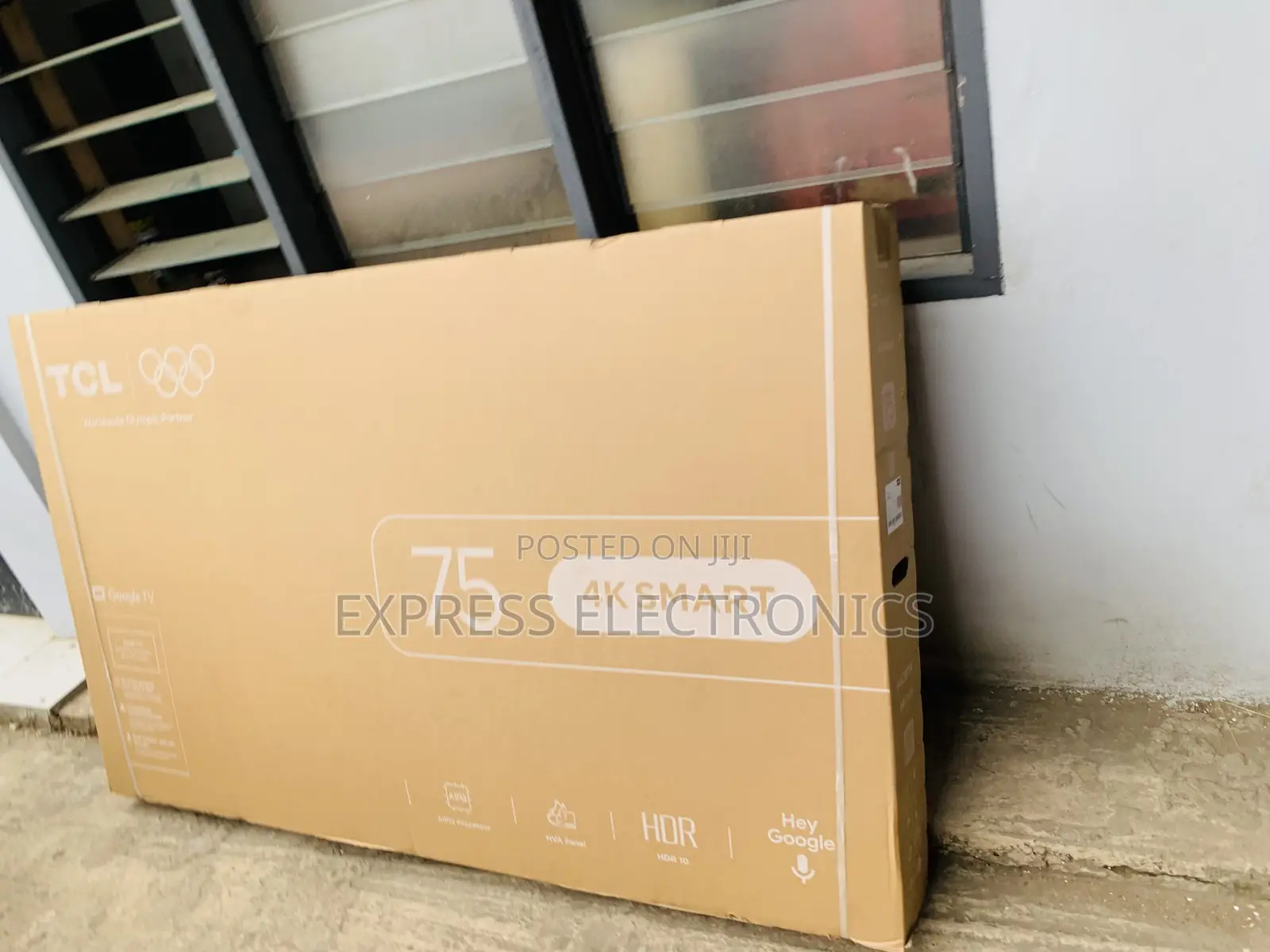 High Quality Slim Black TCL 75P6L (UHD 4K Smart Android TV)