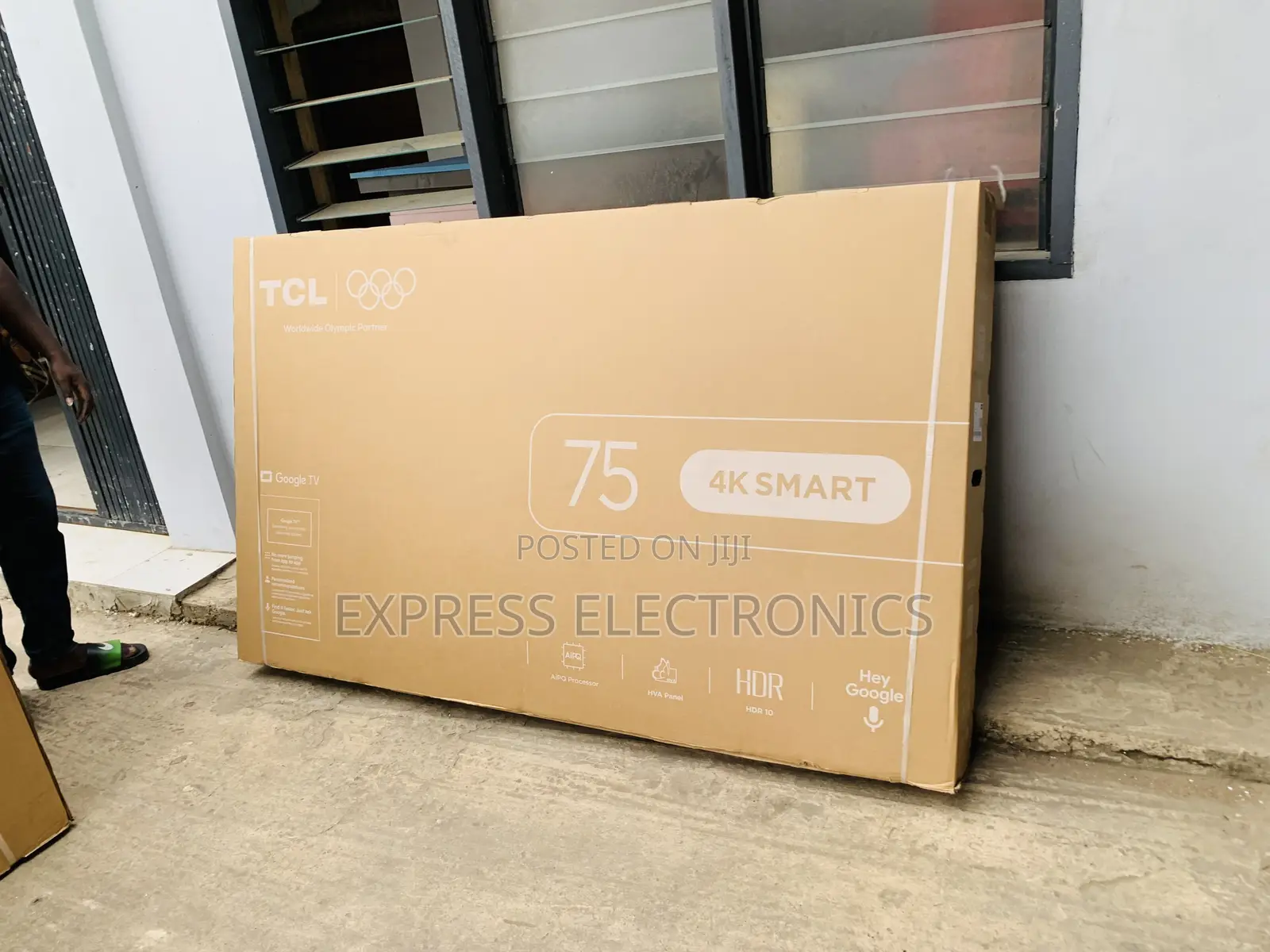 Limited Stock Slim Sleek TCL 75P6L (UHD 4K Smart Android TV)