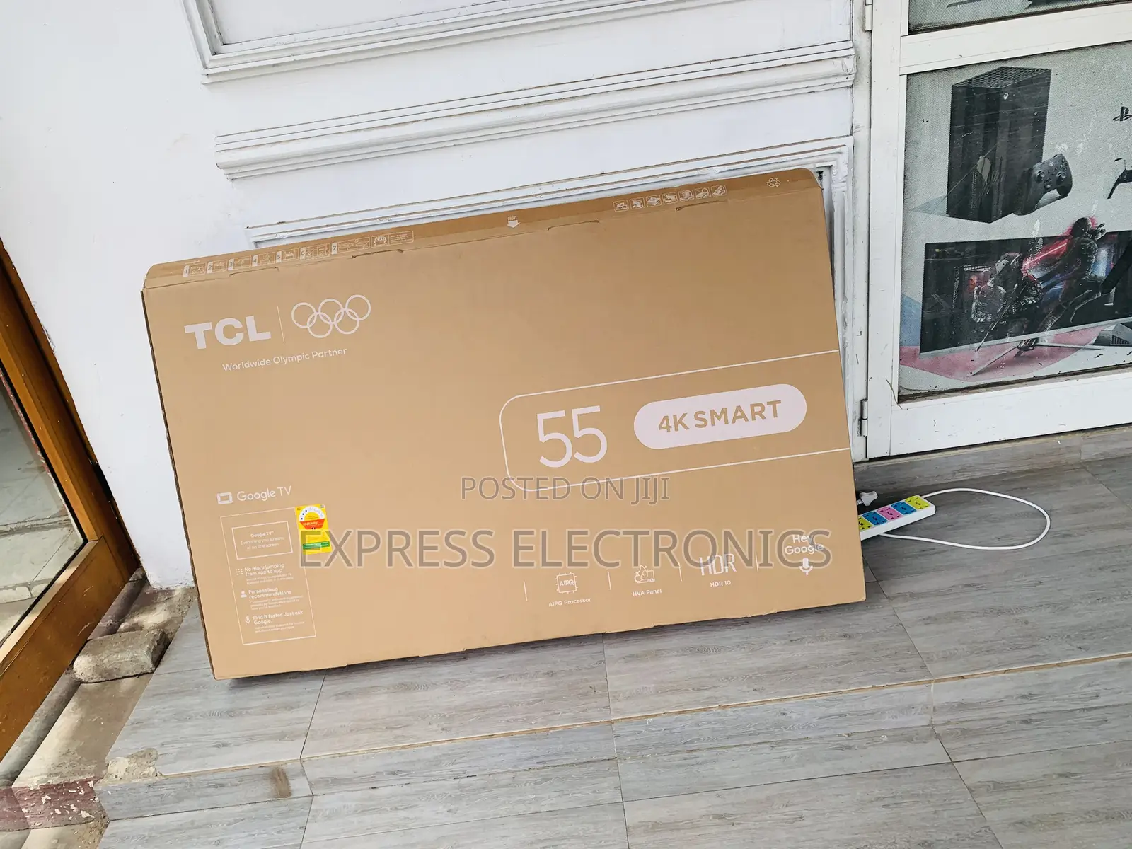 Get a New Slim TCL 55′′ 4K HDR Frameless Google Television 55P635