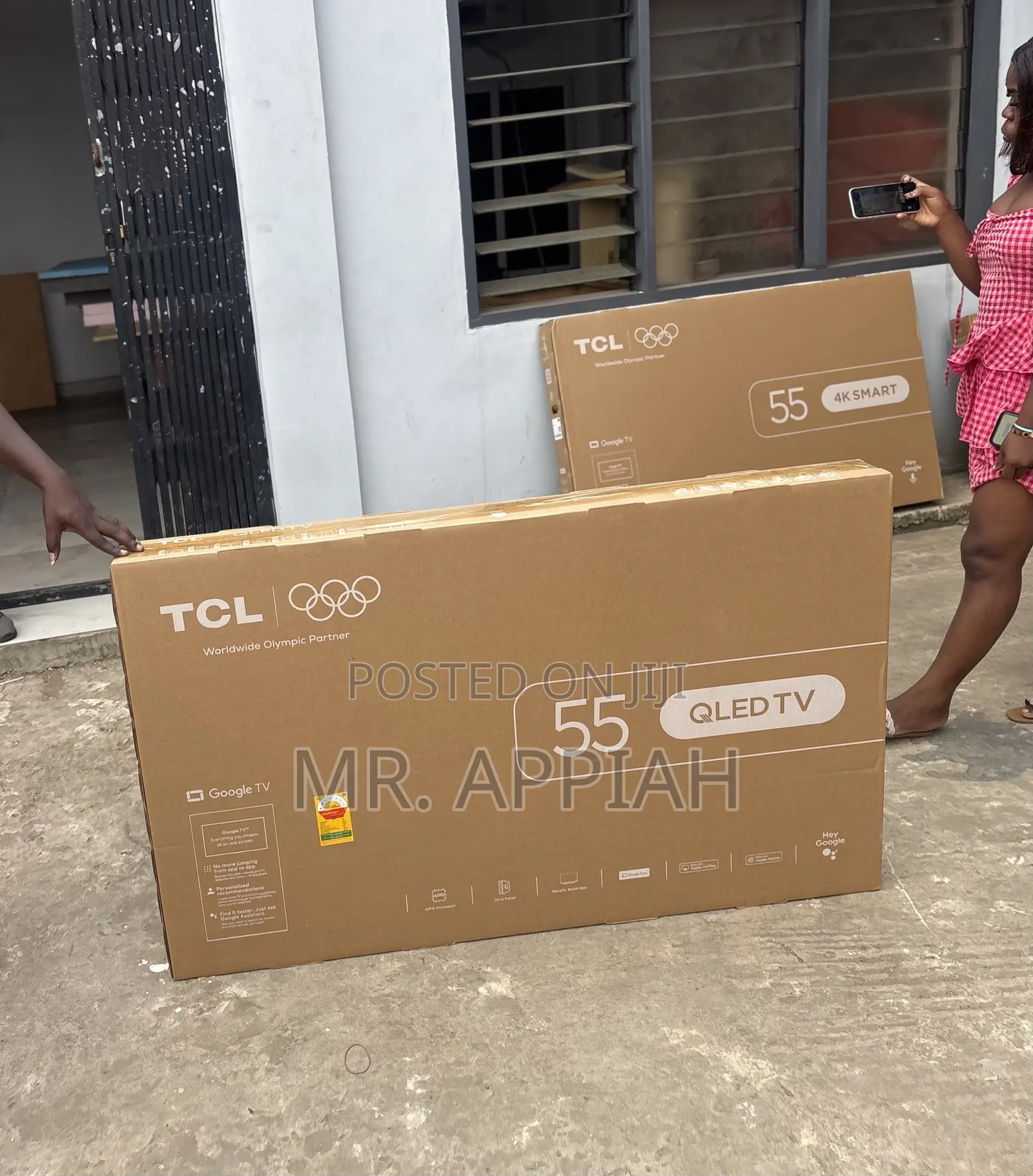 Purchase Adorable TCL 55” Qled 4k TV(Remote Control)