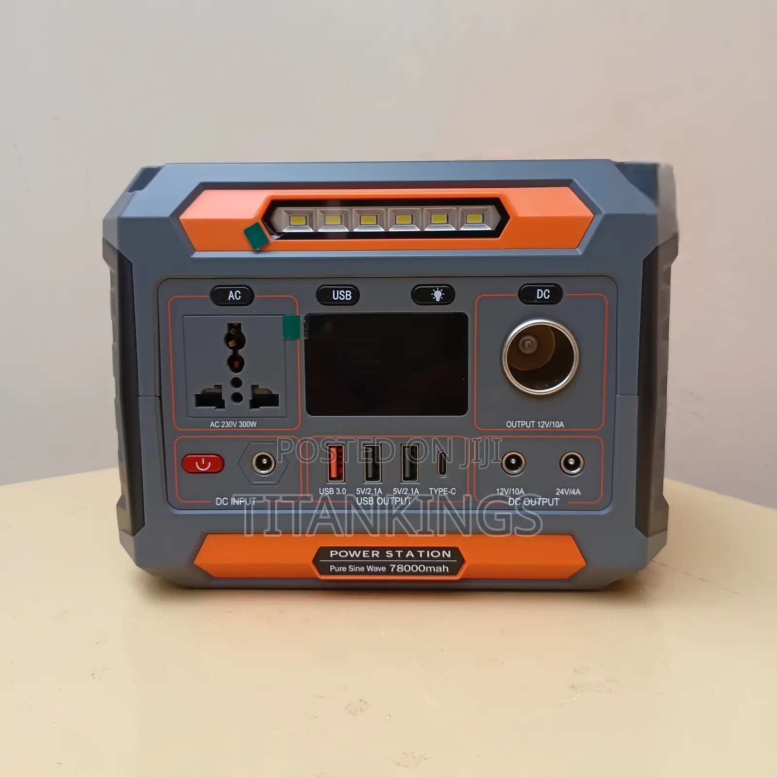 300w Power Station Generator With Solar Panel