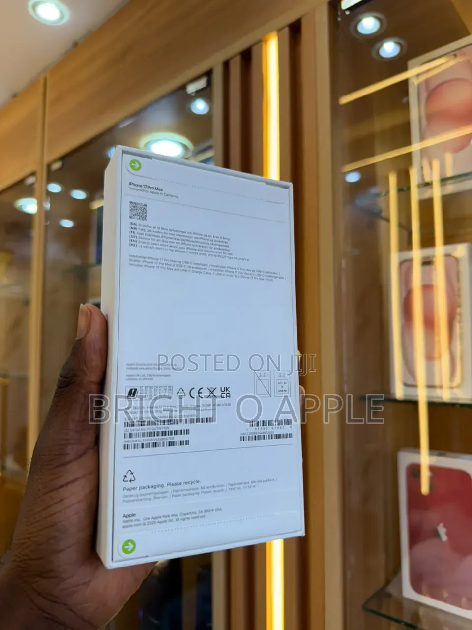 New Apple iPhone 17 Pro Max 256 GB White