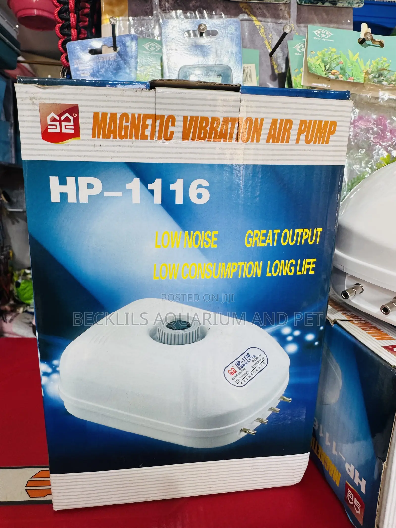 Low Noise Magnetic Airpump ( Ponds and Aquarium Equipment