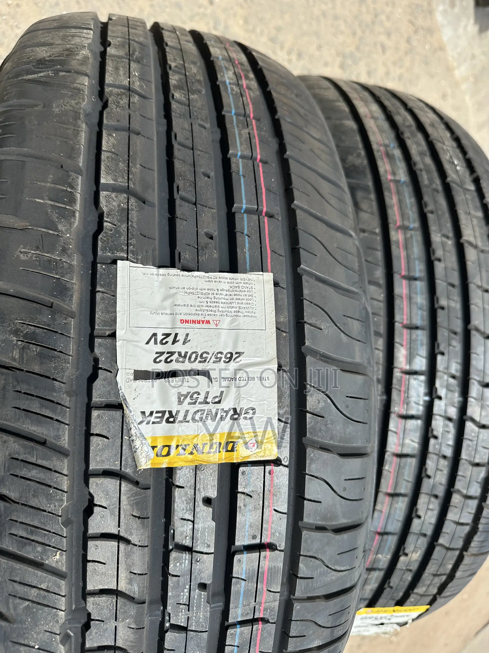Dunlop Tyres: 265/50r22