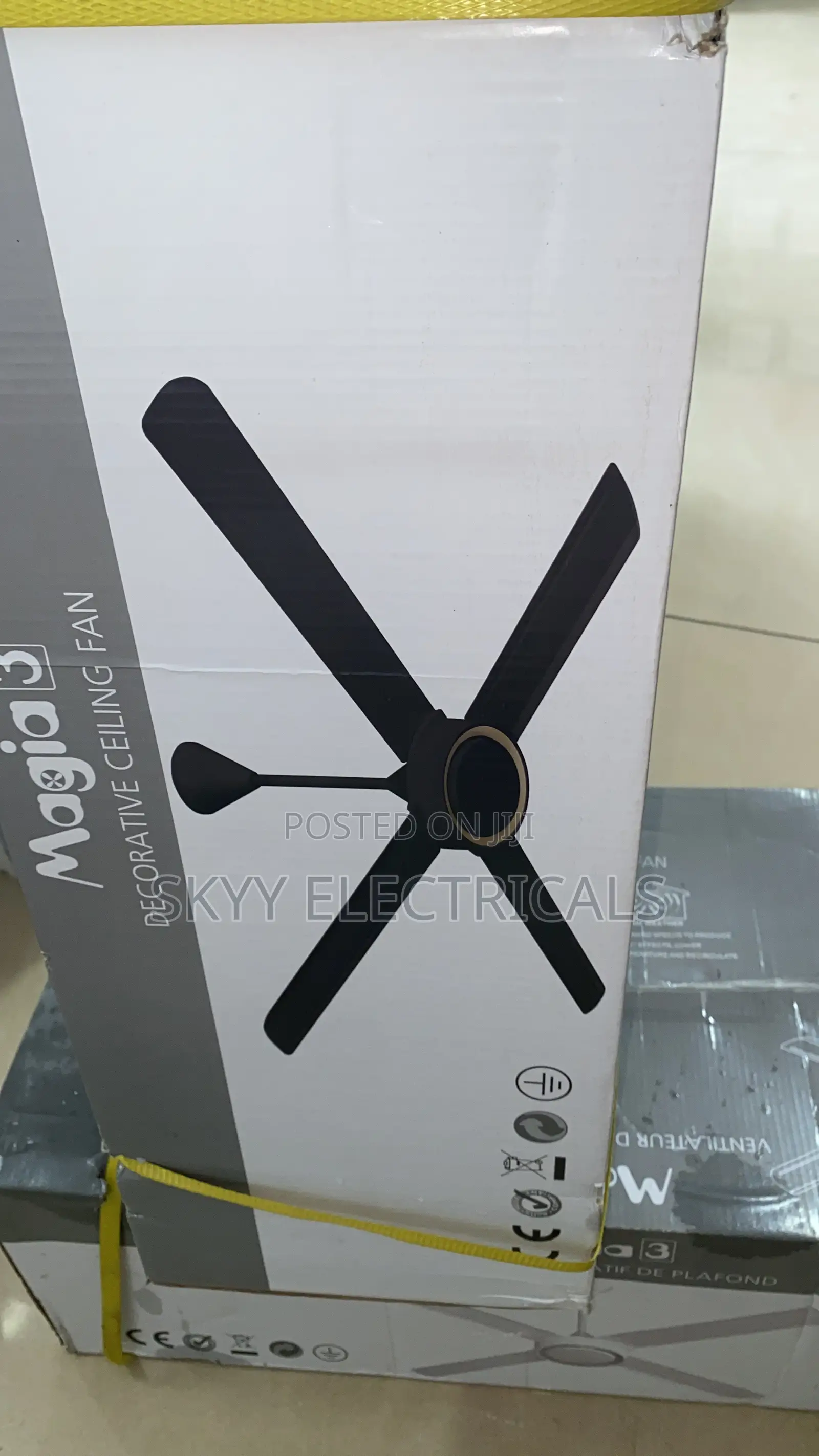 Original Magia 4 Black Color Fan