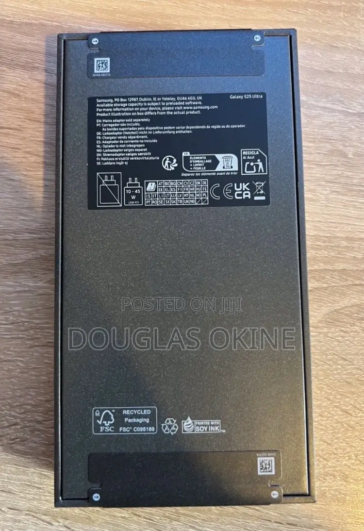 New Samsung Galaxy S25 Ultra 1 TB Black