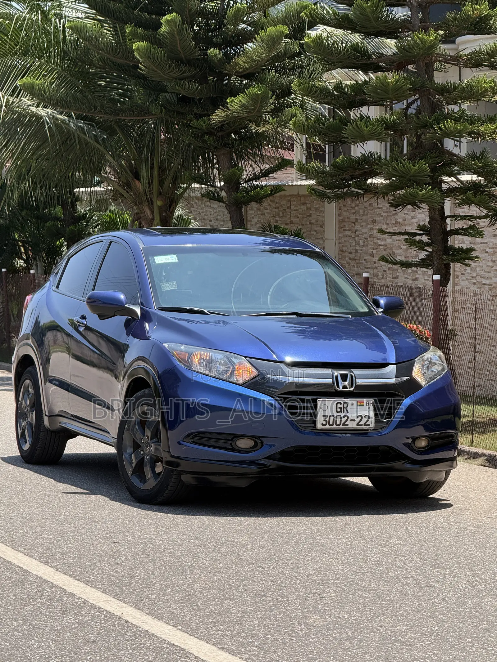 Honda HR-V EX AWD 2017 Blue