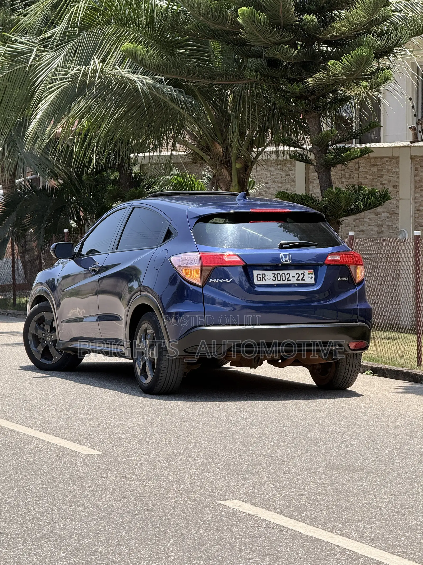 Honda HR-V EX AWD 2017 Blue