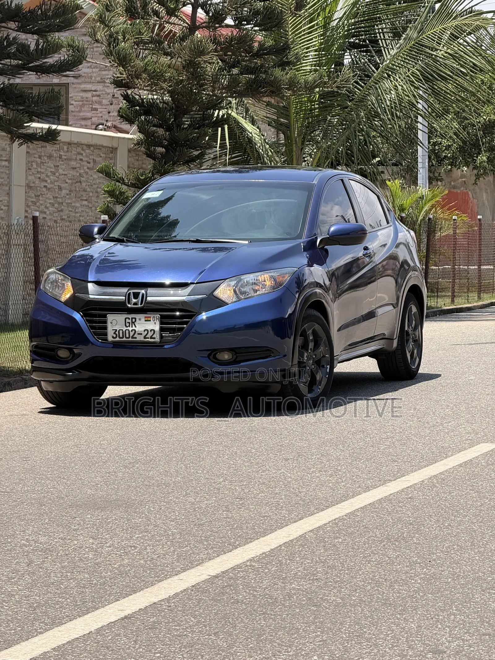 Honda HR-V EX AWD 2017 Blue