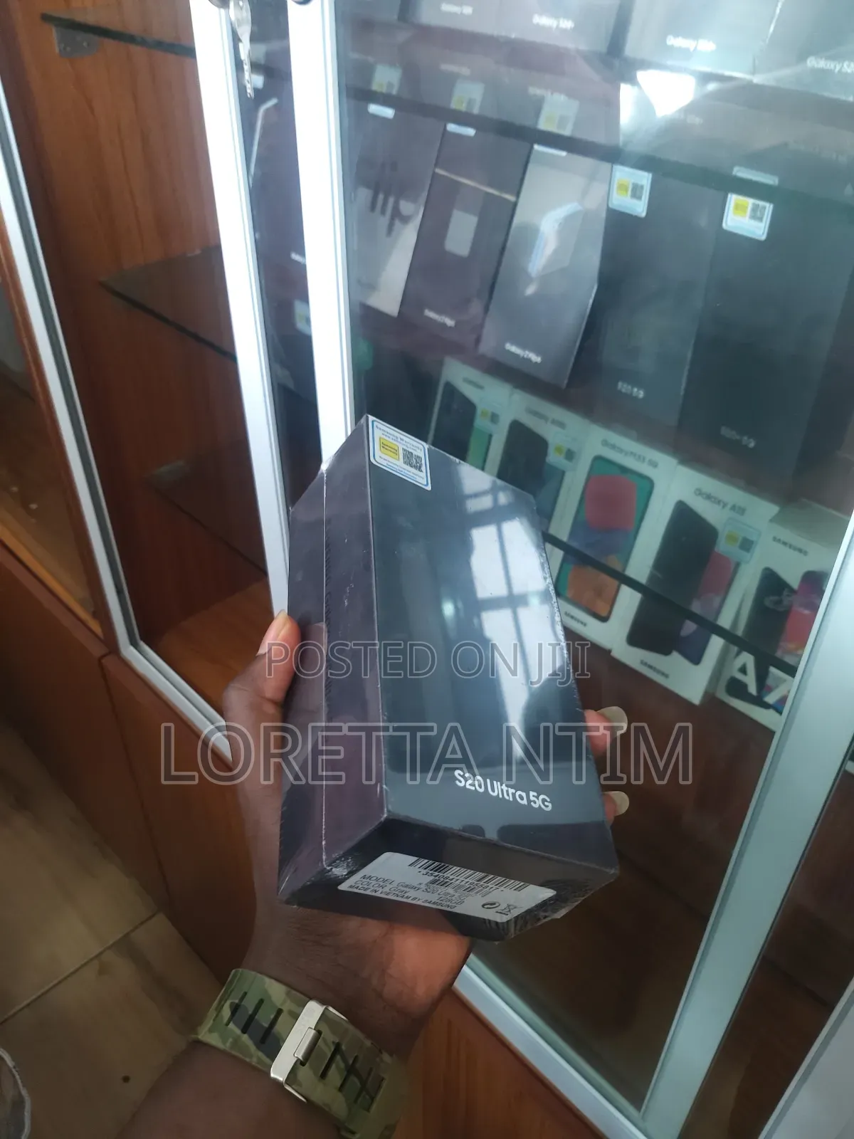 New Samsung Galaxy S20 Ultra 5G 128 GB Black