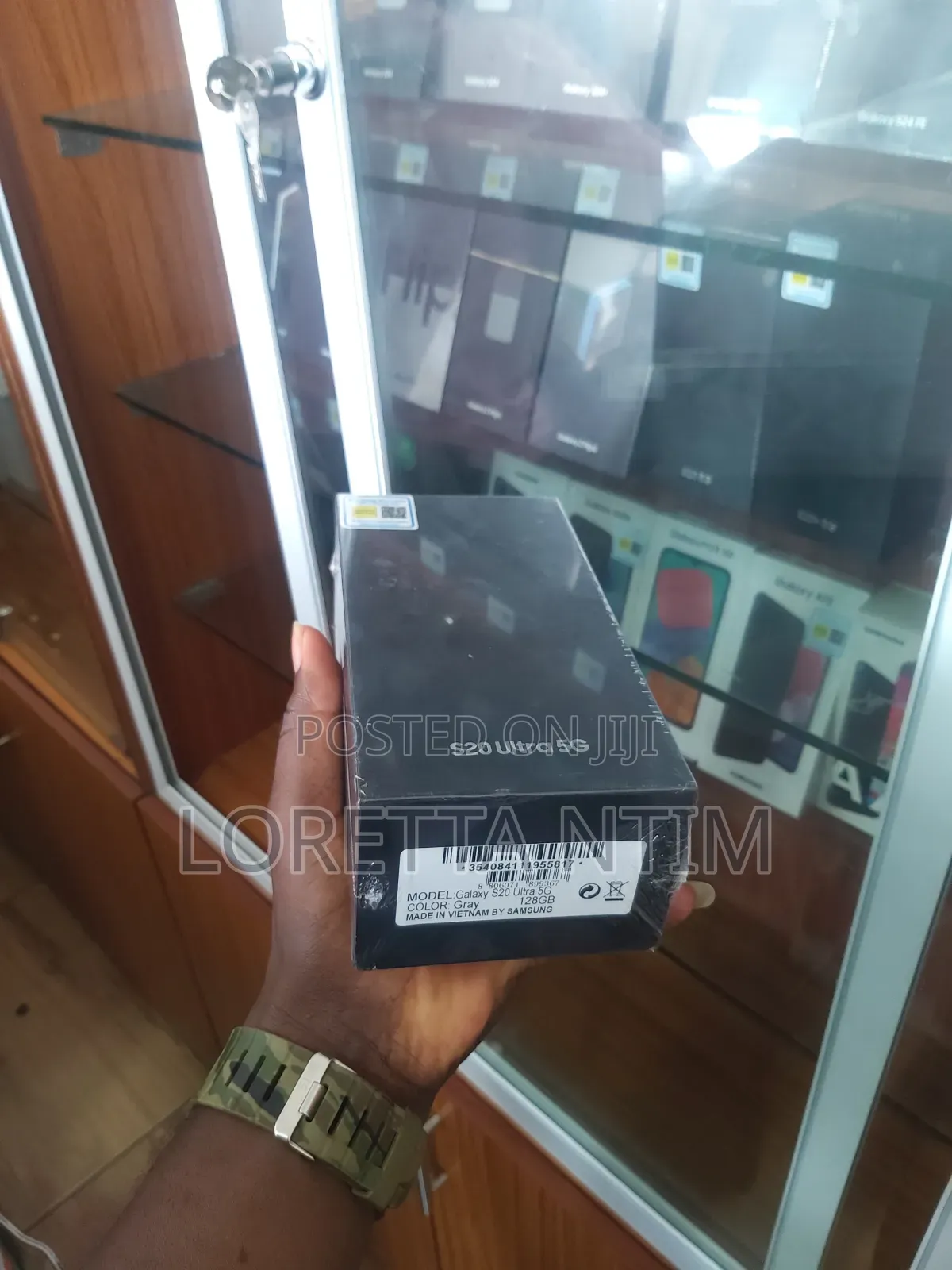 New Samsung Galaxy S20 Ultra 5G 128 GB Black