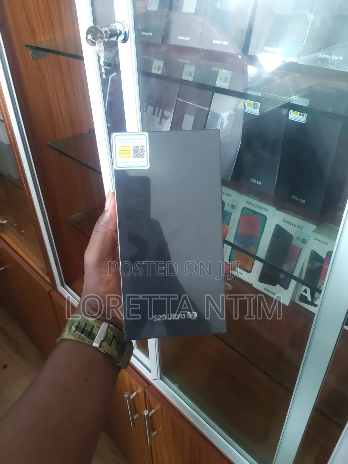 New Samsung Galaxy S20 Ultra 5G 128 GB Black