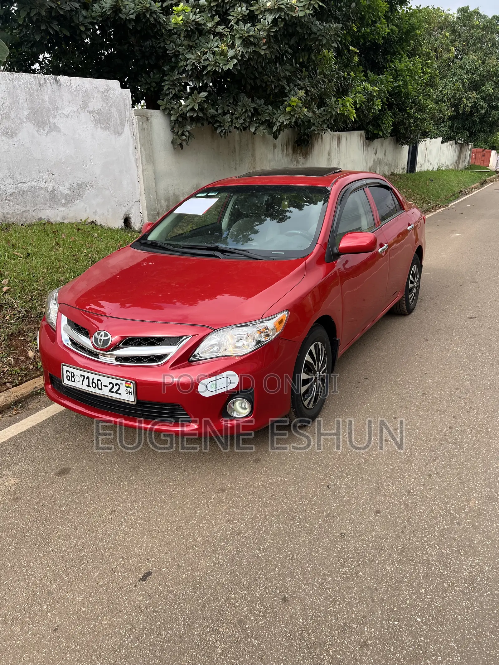 Toyota Corolla 2013 Red