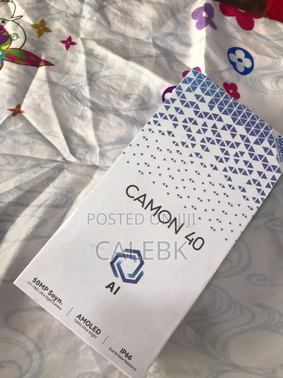 New Tecno Camon 40 256 GB Blue