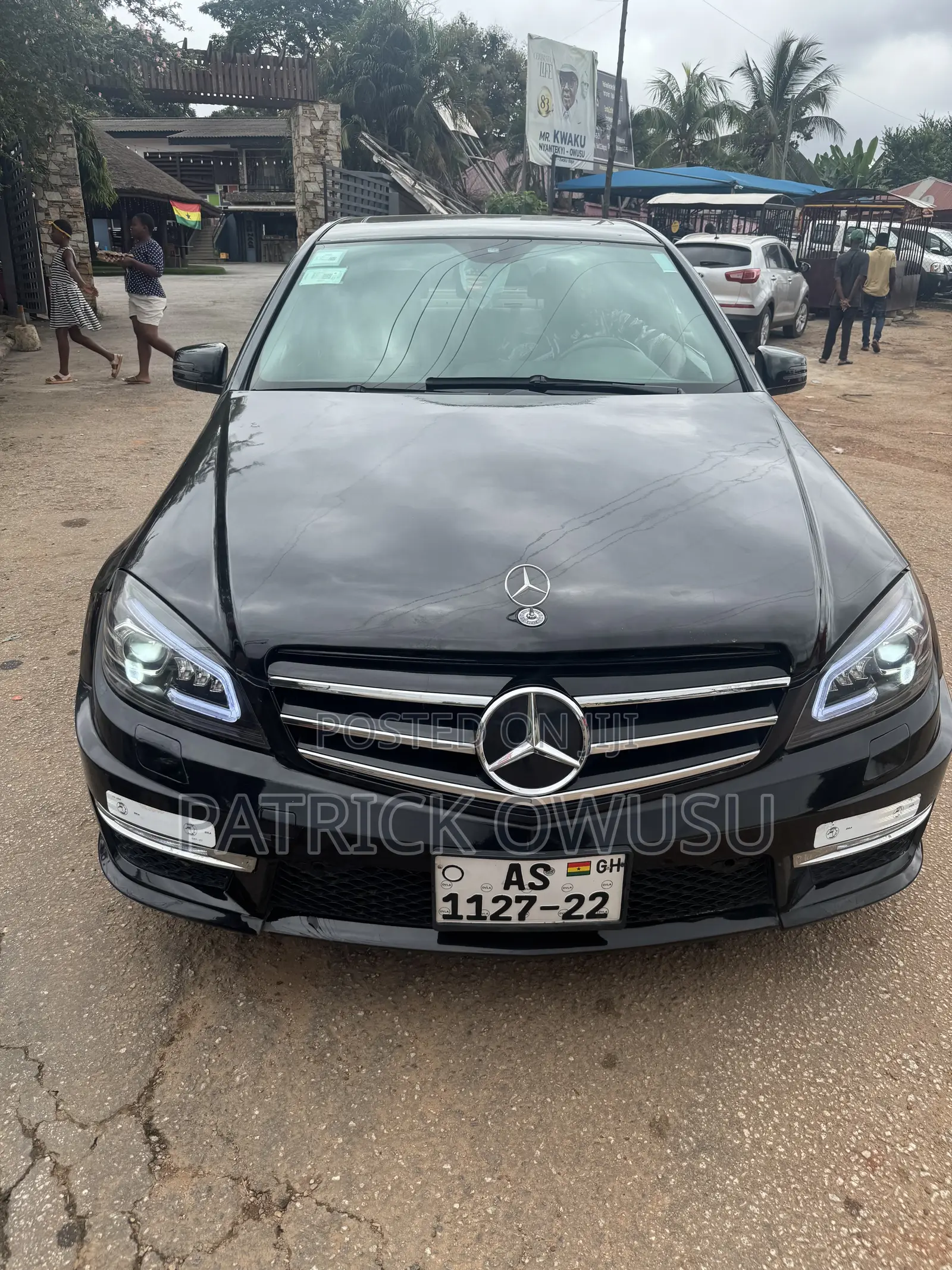 Mercedes-Benz C300 2008 Black