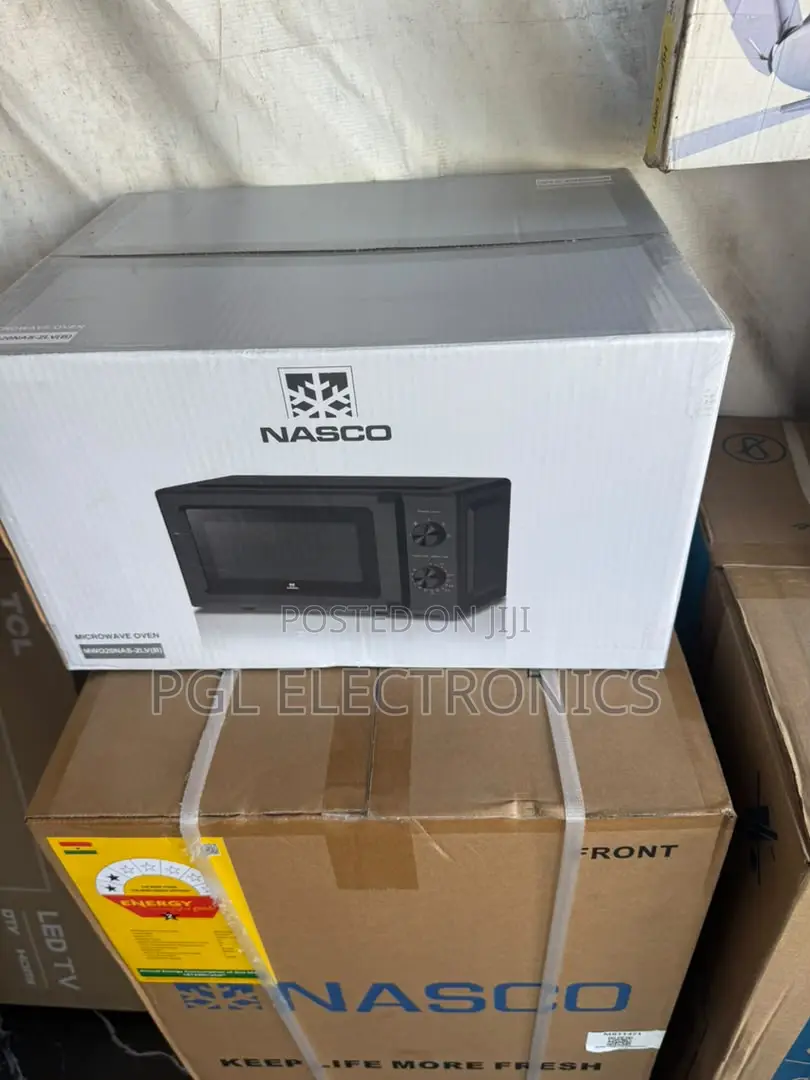 Nasco 20Ltre Black 1050W Microwave