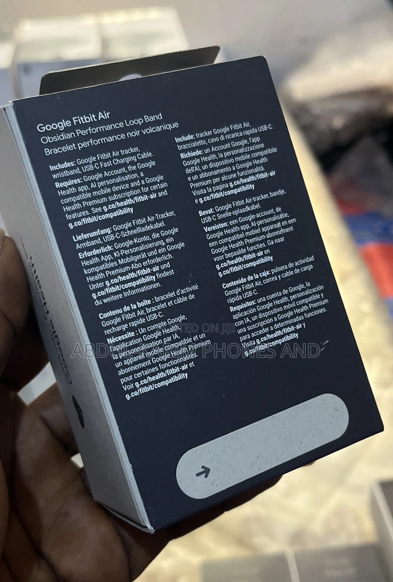 Google Fitbit Air