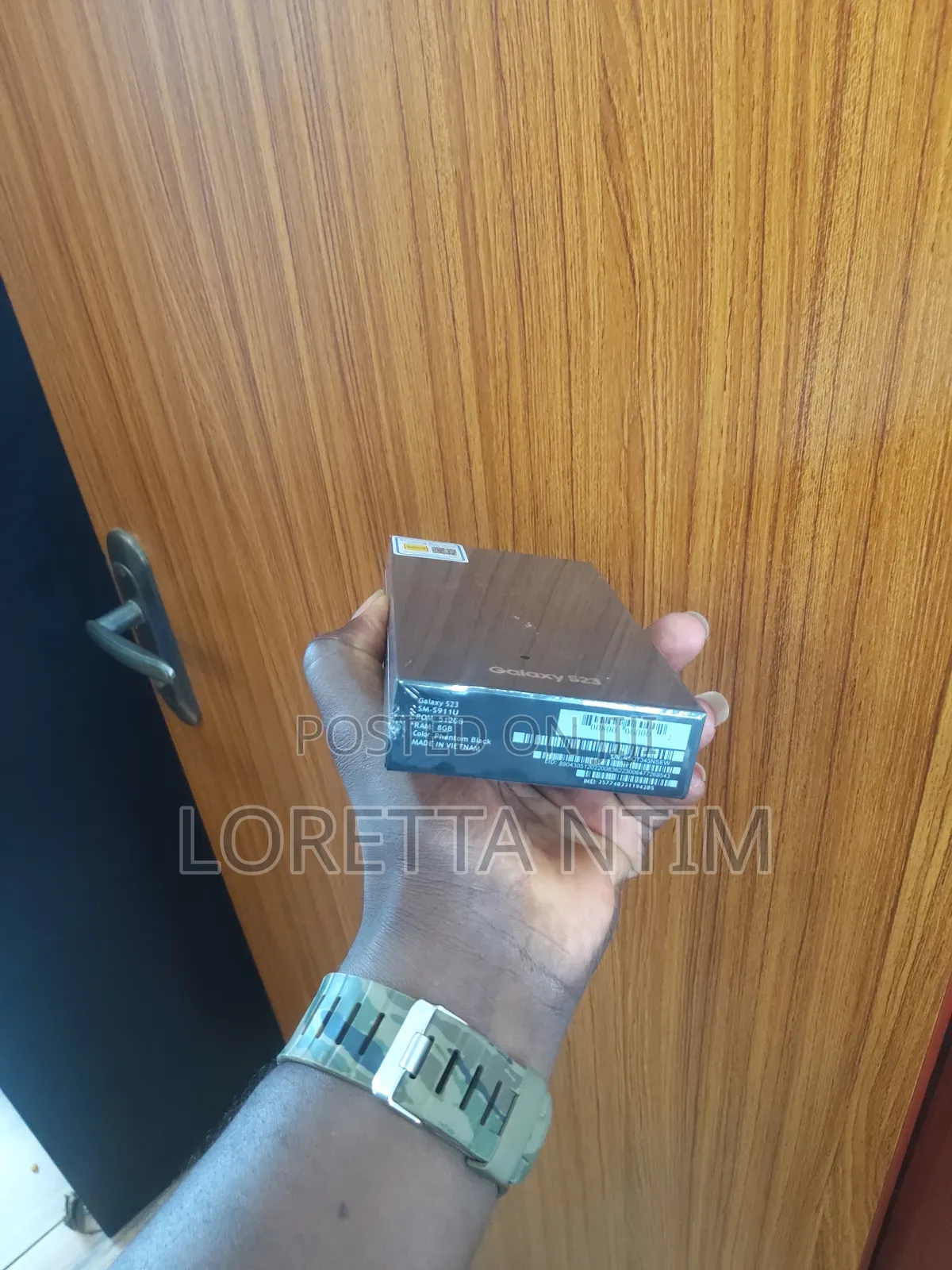 New Samsung Galaxy S23 512 GB Black