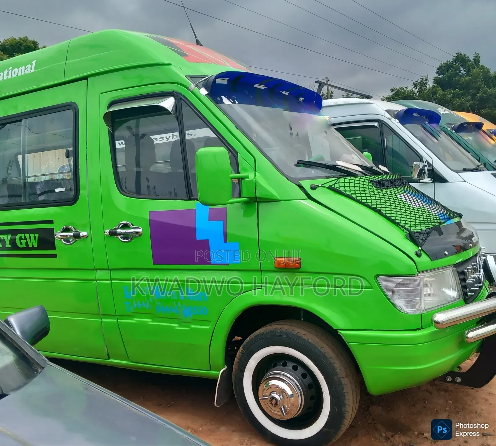 Mercedes-Benz Sprinter 2012 Green