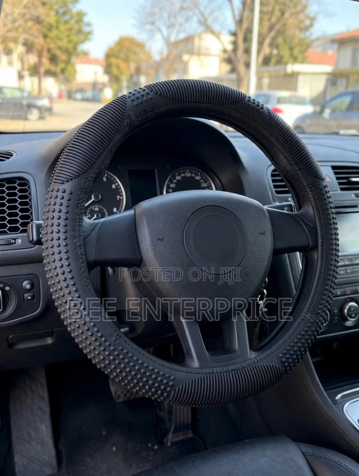 Colorful Silicon Steering Wheel Cover -Anti Slip Massage- Universal