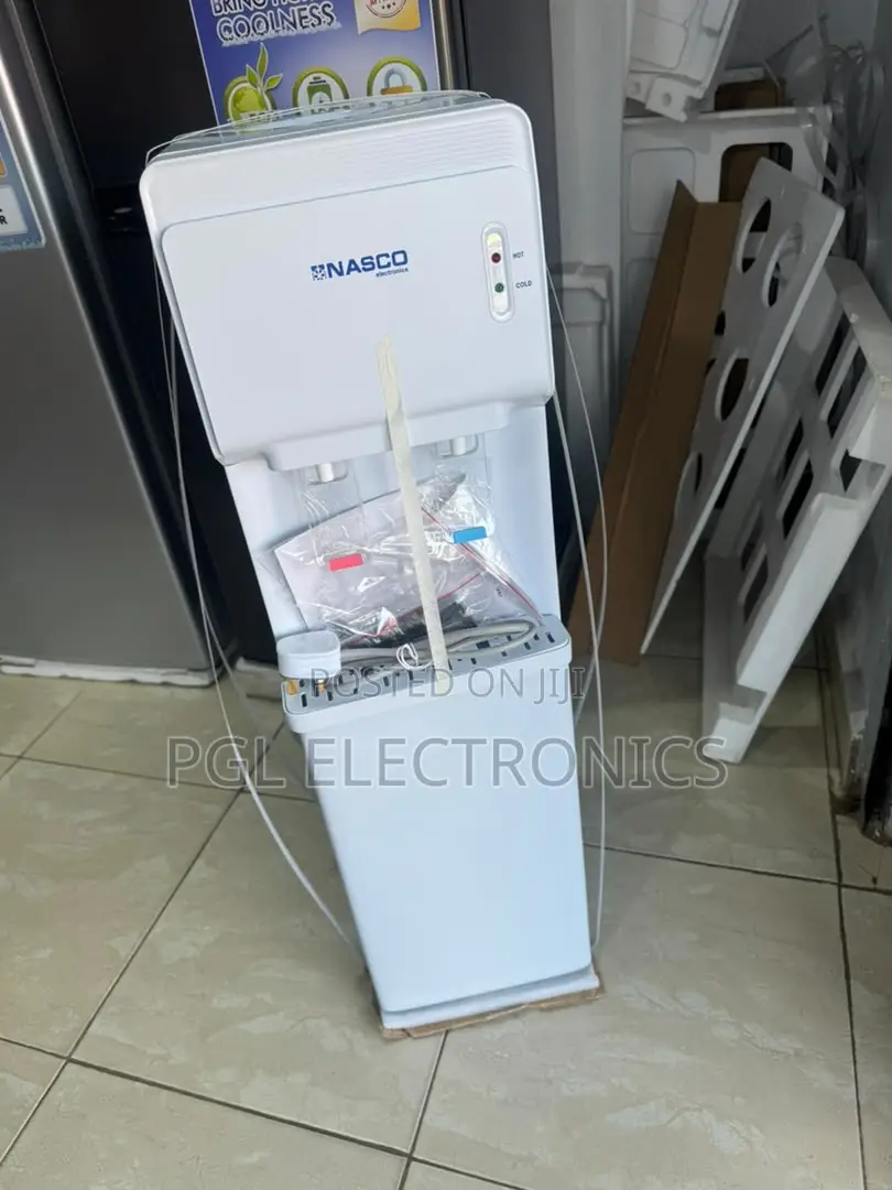 Nasco 16Ltrs 2Taps Hot Cold Water Dispenser NAS-YD200-W