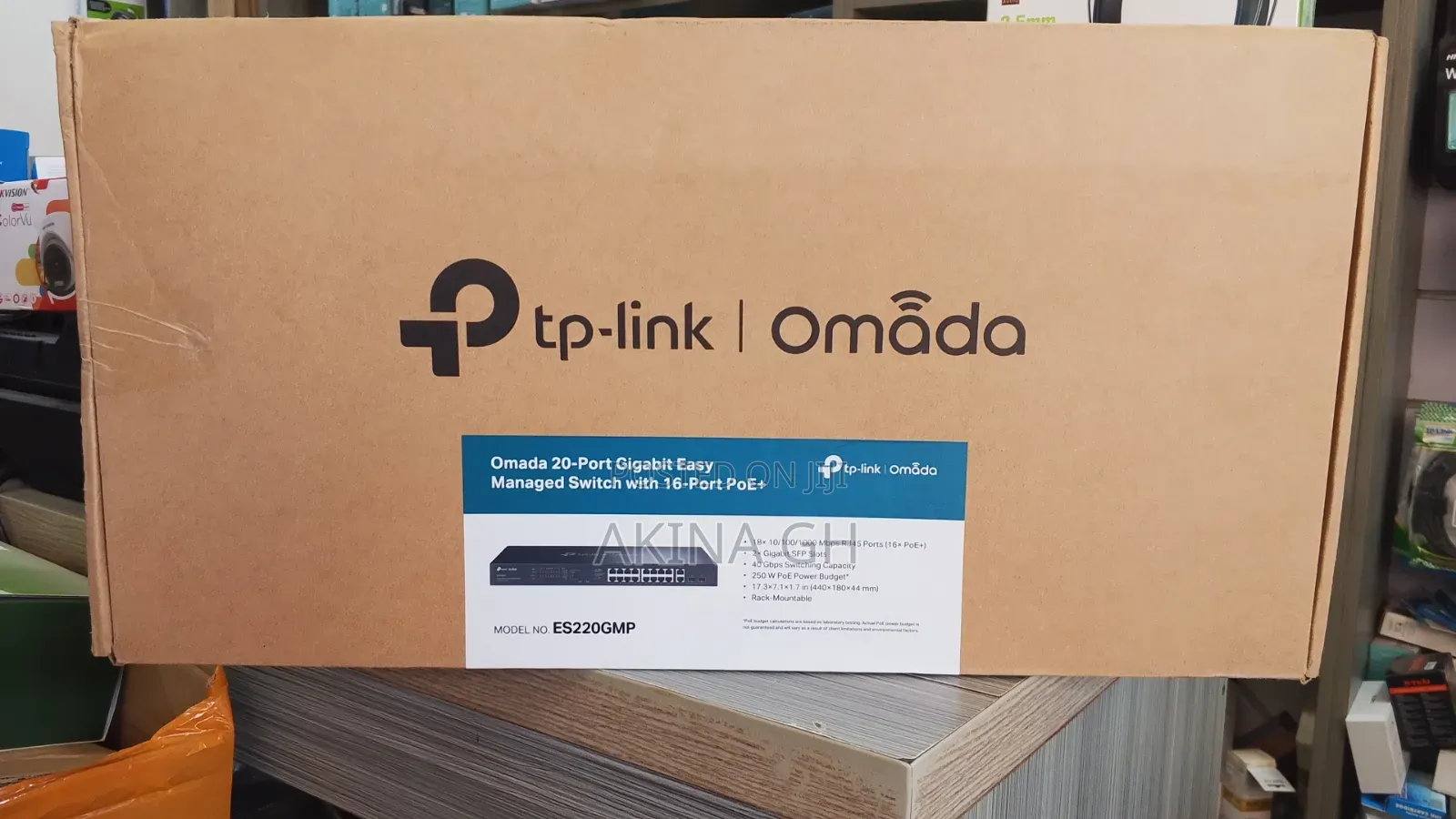 Tp Link Omada 20port Gigabit Easy Managed Switch+16-Port POE+/ES220GMP