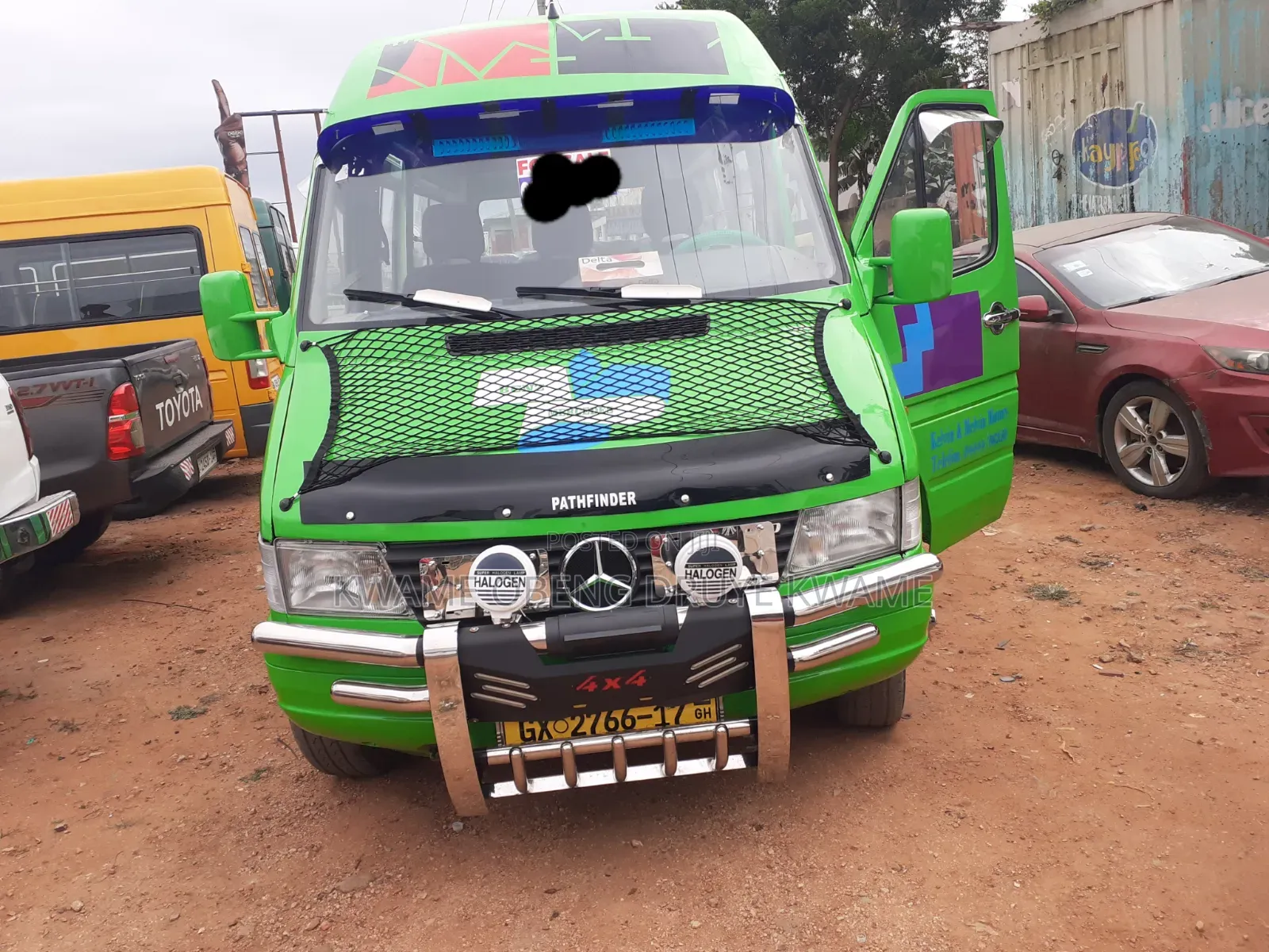 Mercedes-Benz Sprinter 2012 Green