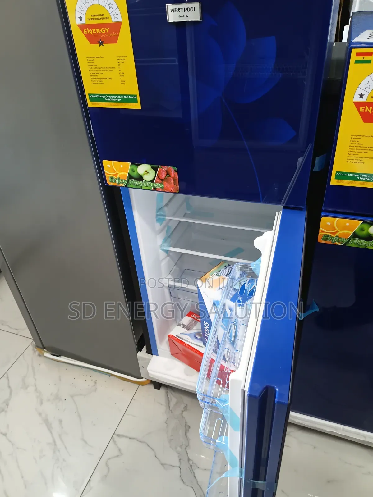 Westpool Refrigerator Smart Life 108L Plus Free Iron