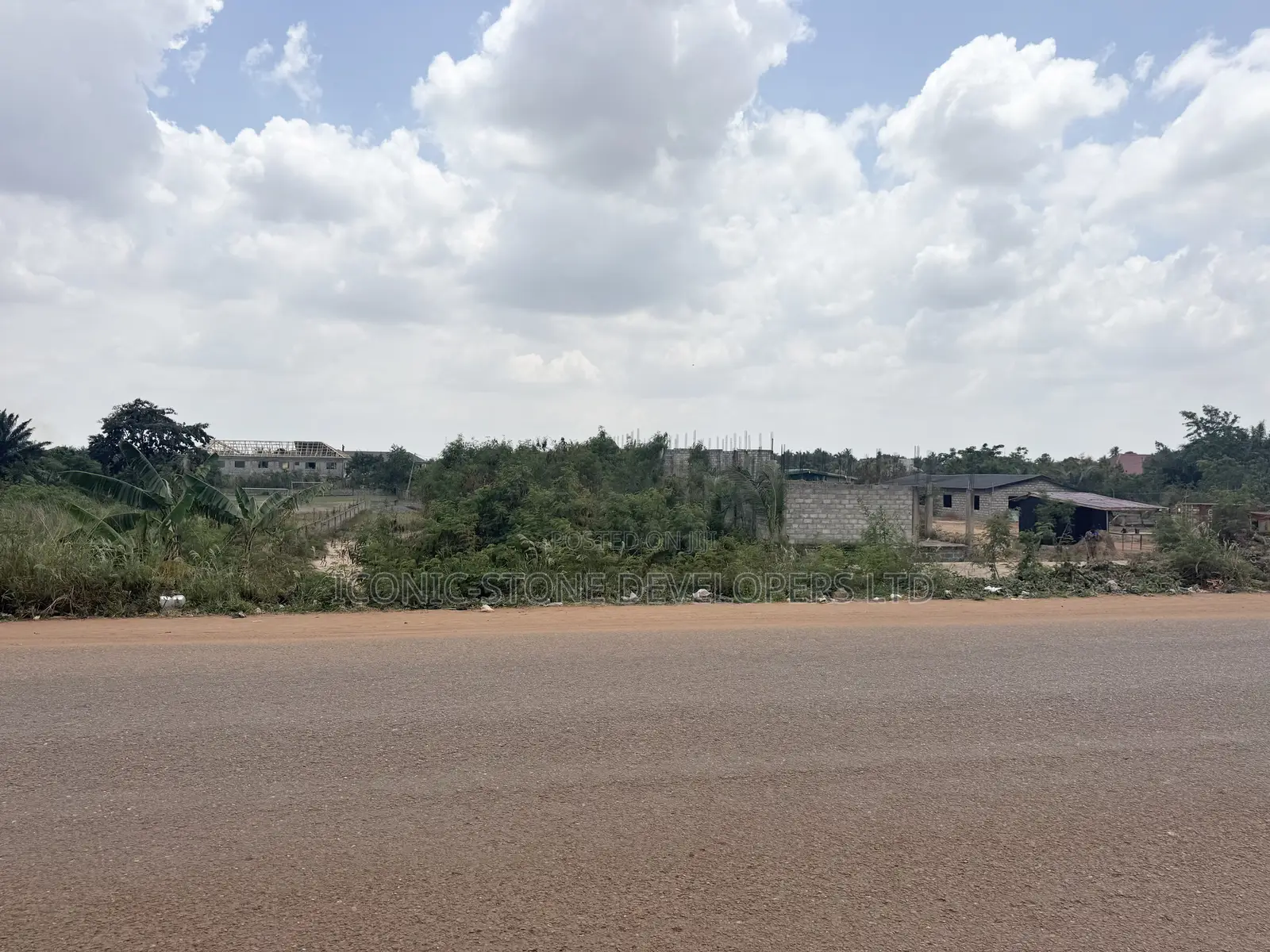 Titled 2 Plots of Main Roadside Land at Dodowa