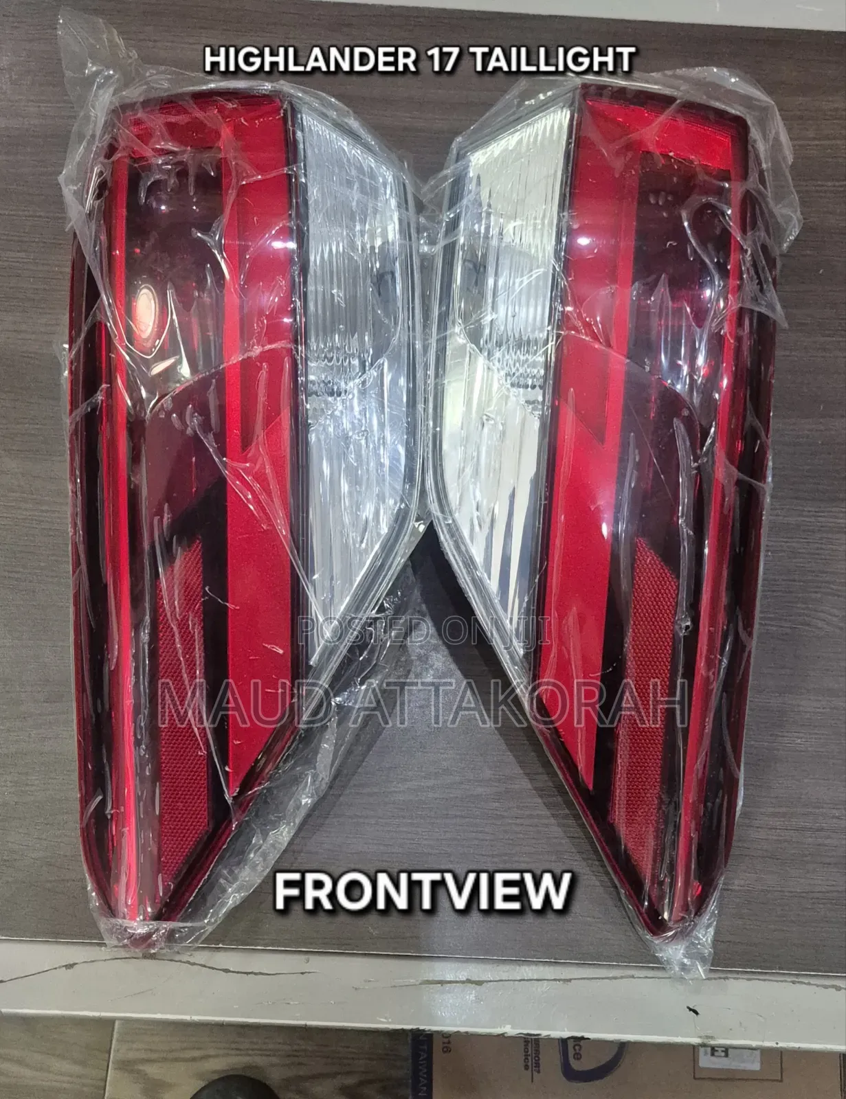 Highlander 17 Taillight
