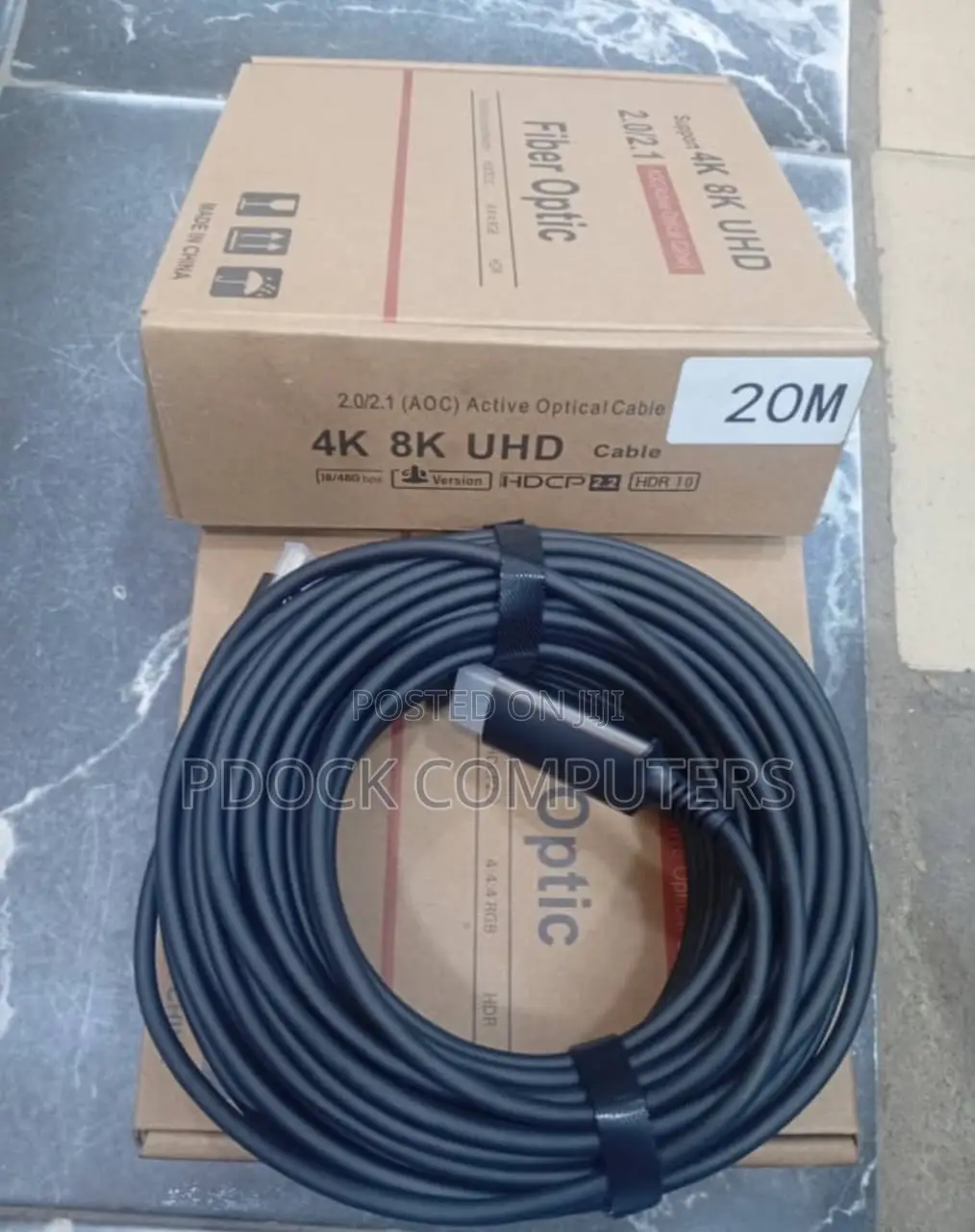 50Meter 4k/8k UHD HDMI 2.0/2.1 Active Optical Cable (AOC)