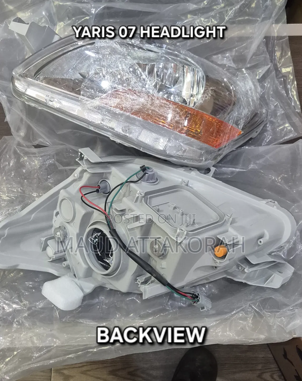 Yaris 07 Headlight