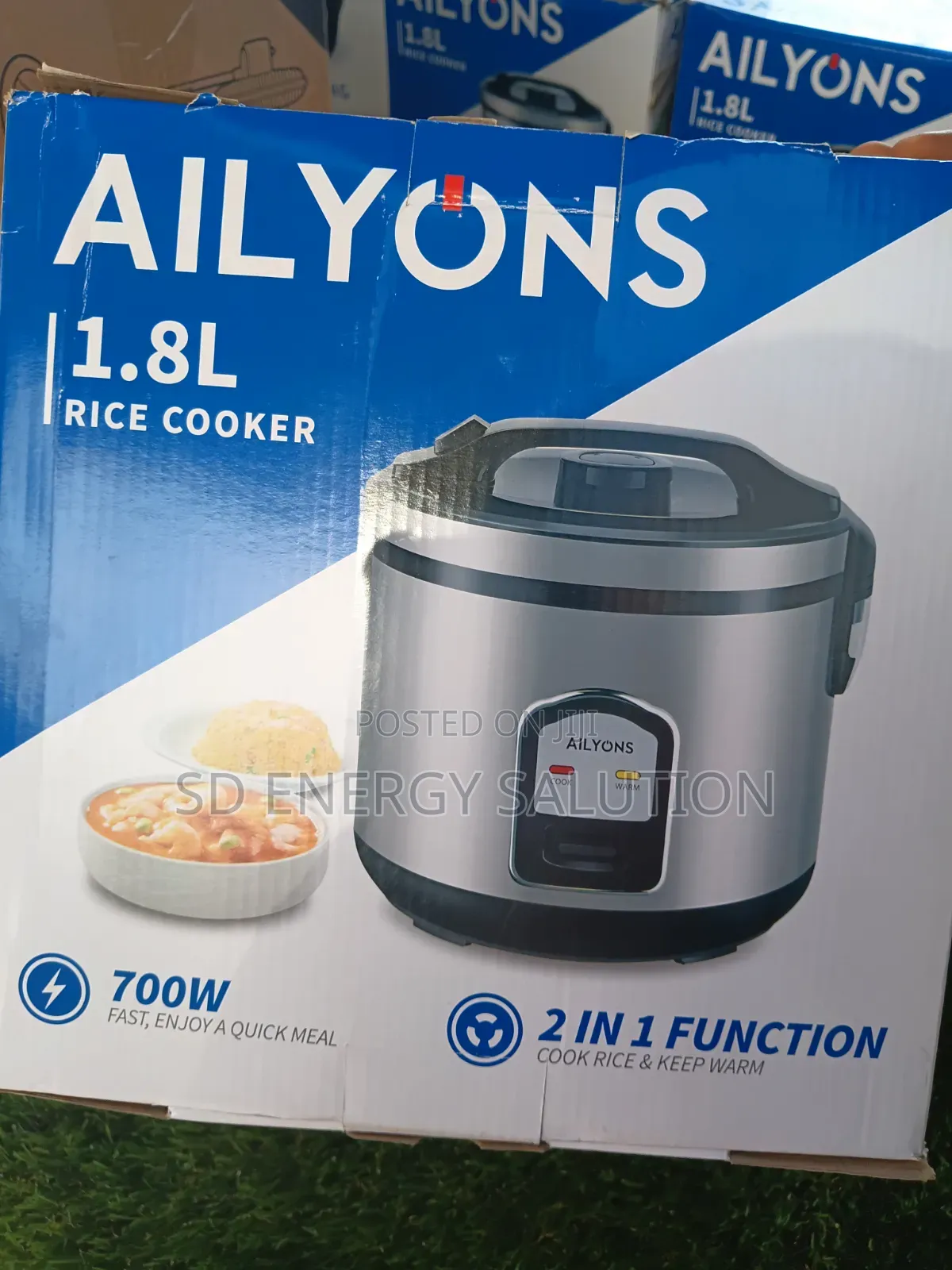 Design Ailyons Rice Cooker 1.8L