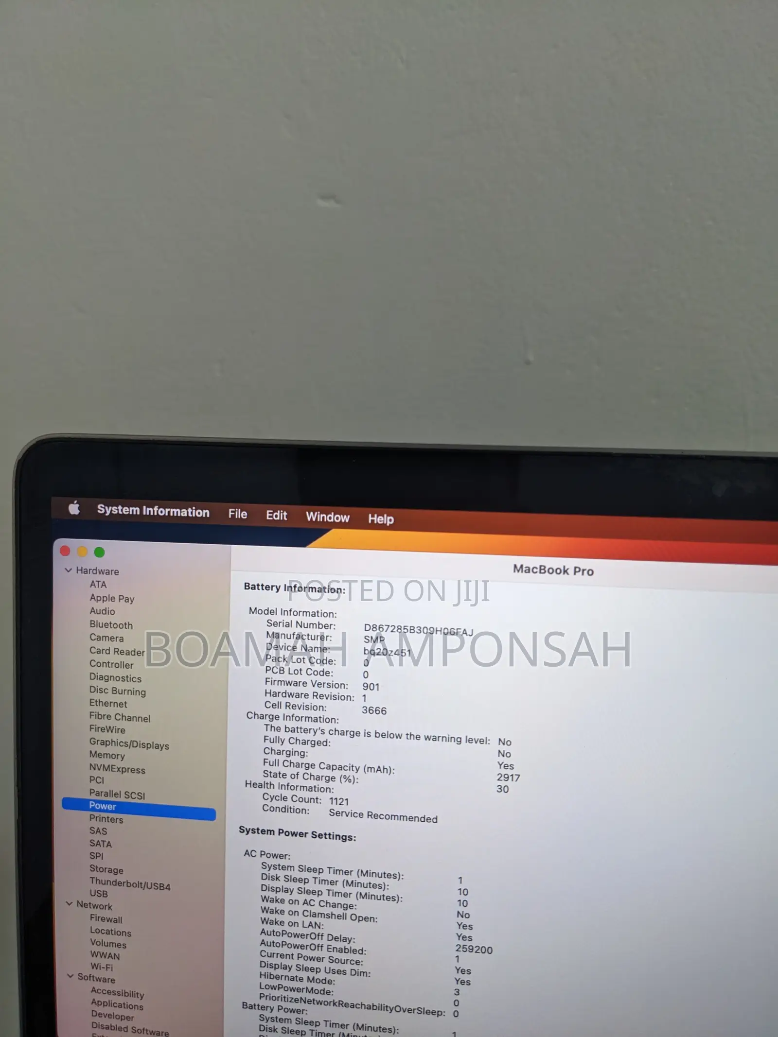 Laptop Apple MacBook Pro 2017 16GB Intel Core i5 SSD 256GB