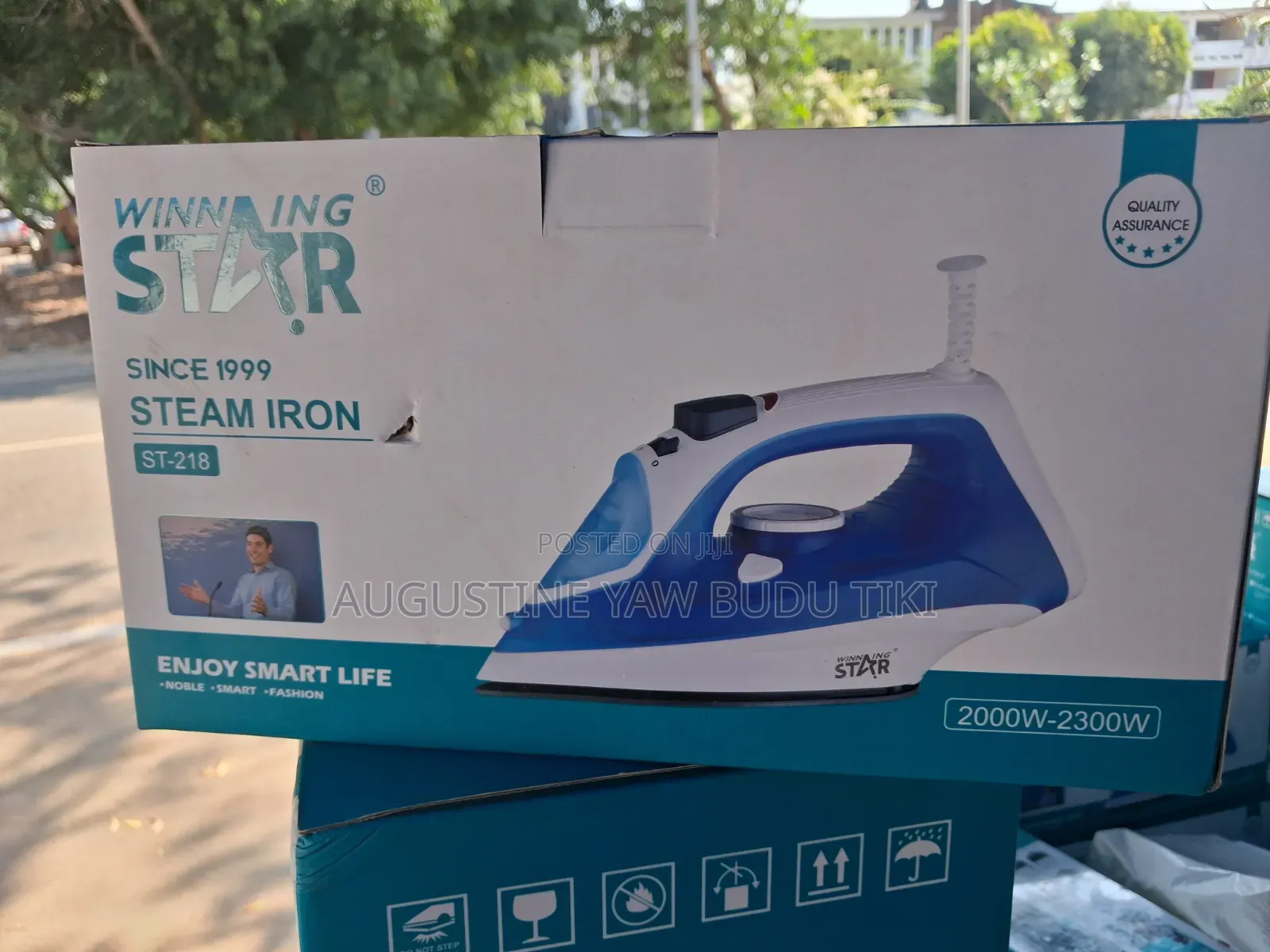 Winning Star Steam Iron St-218