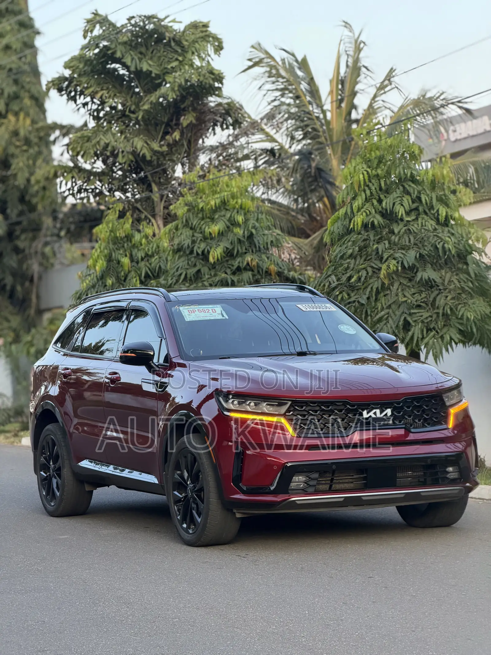 Kia Sorento SX Prestige X-Line 2022 Burgundy