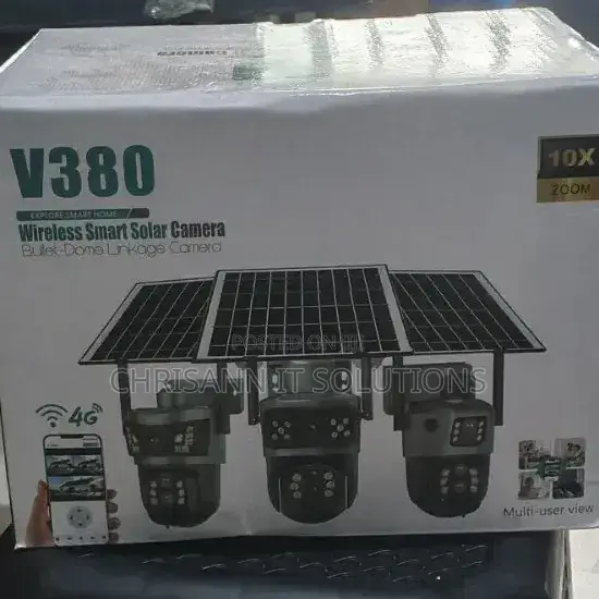 4 CCTV Solar Camera