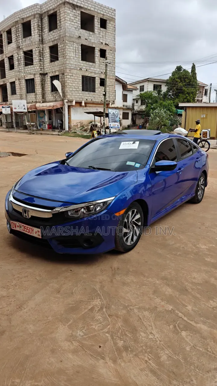Honda Civic Si Sedan 2018 Blue