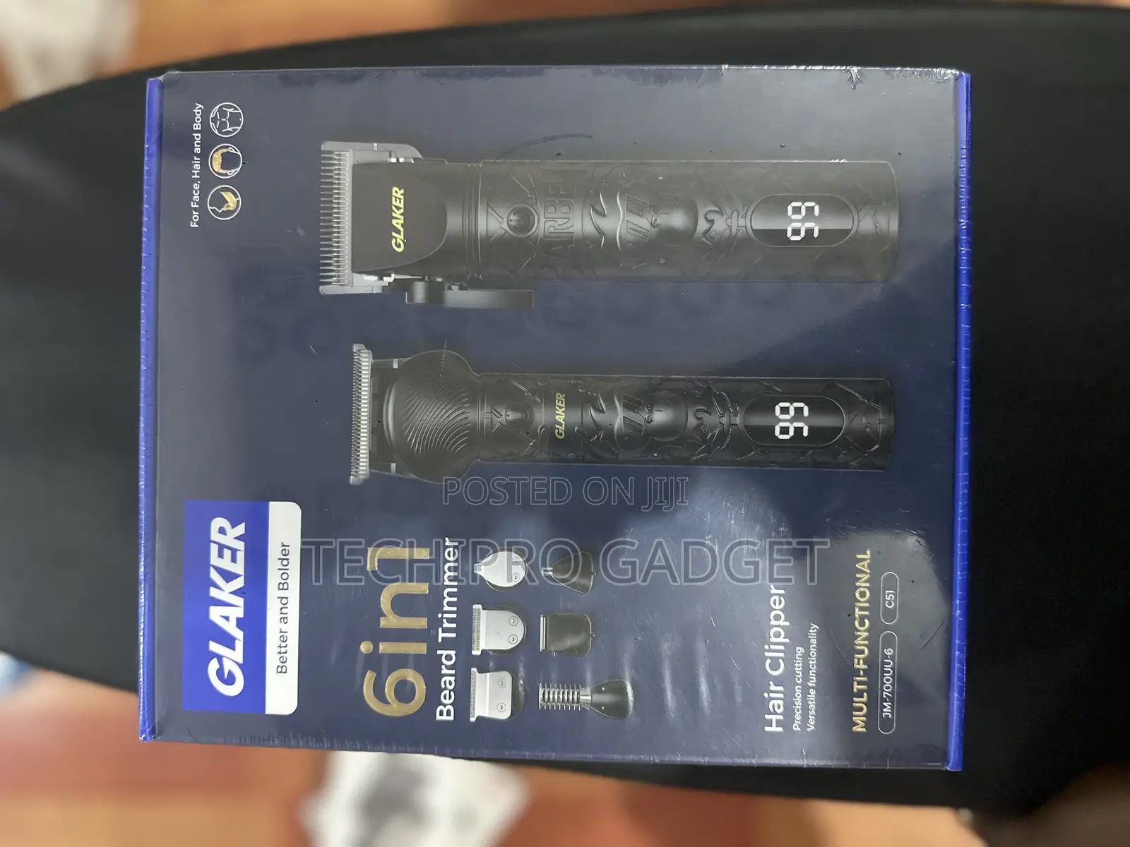 Glaker 6 in 1 Beard Trimmer