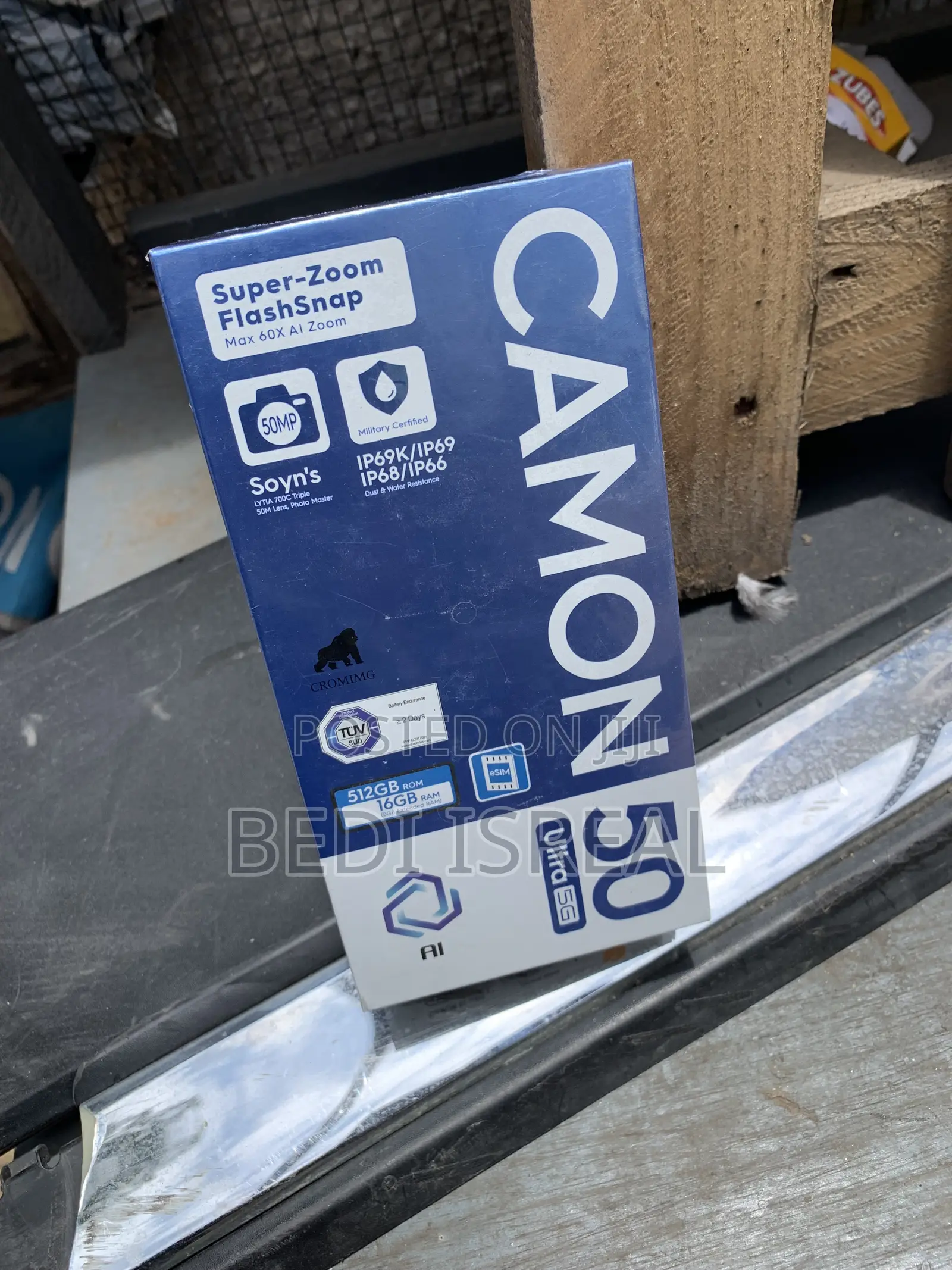 New Tecno Camon 50 Ultra 512 GB Black