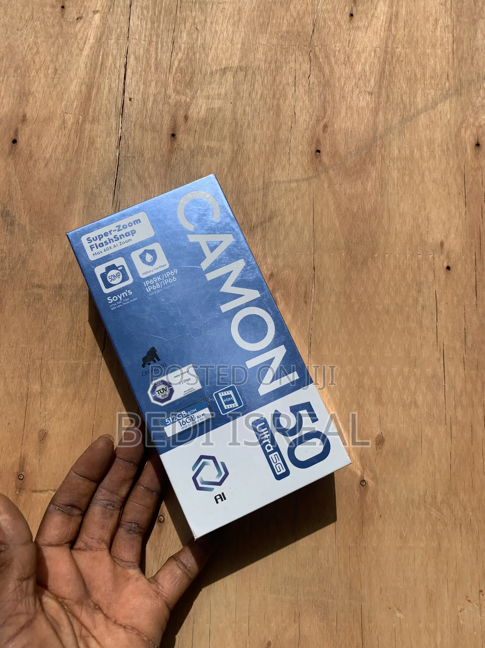 New Tecno Camon 50 Ultra 512 GB Black