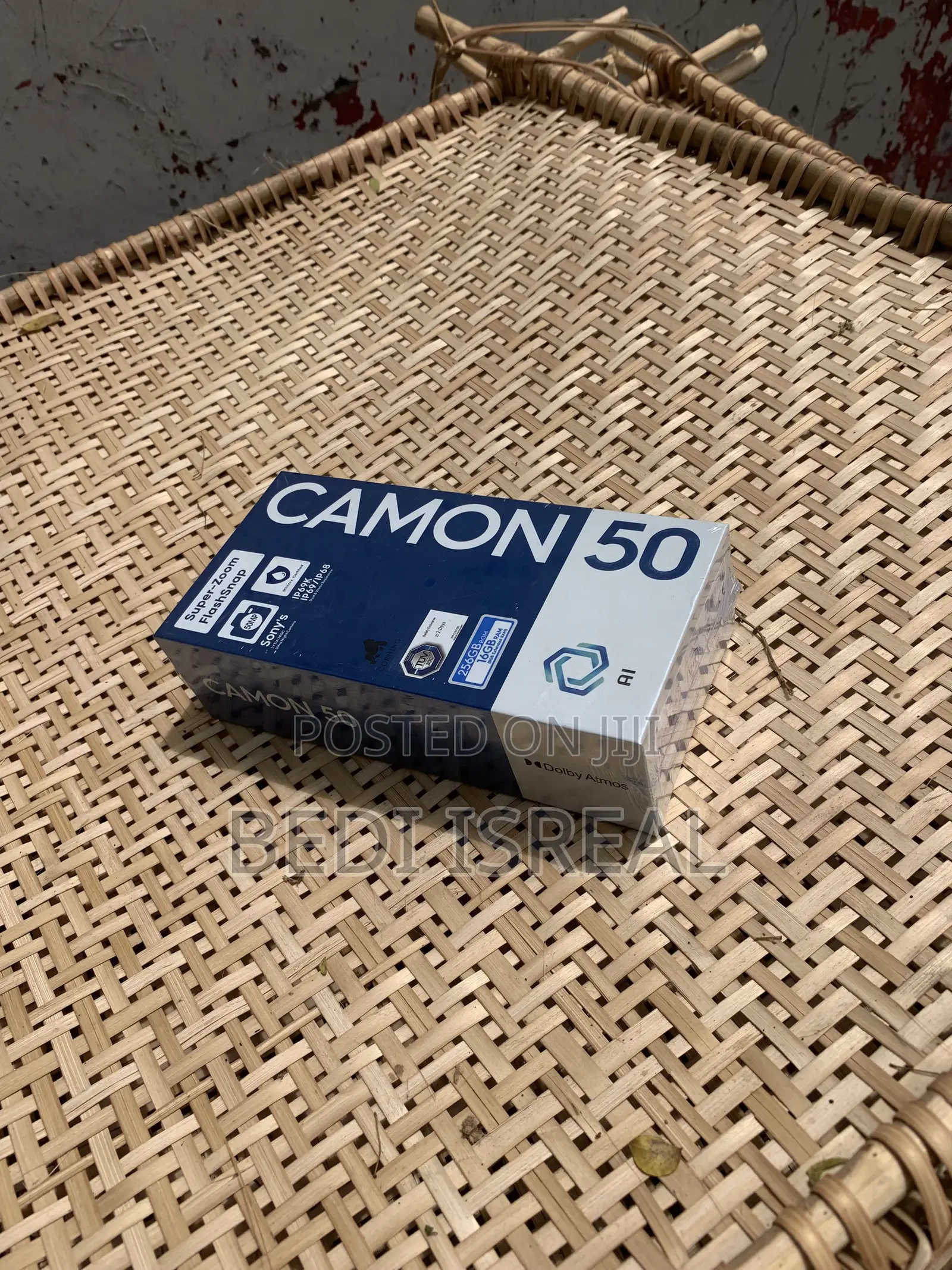 New Tecno Camon 50 256 GB Black