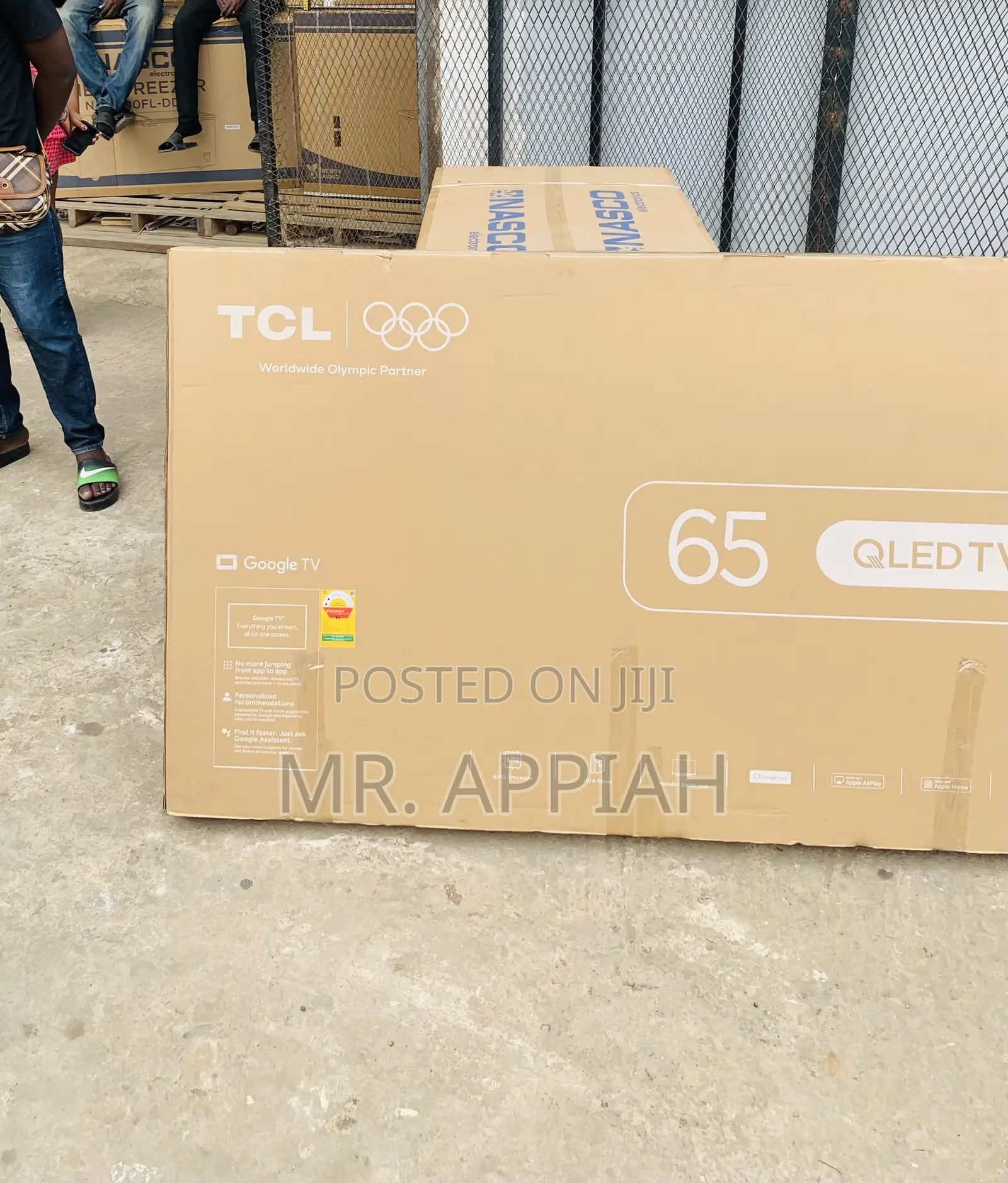 Sealed in Box TCL 64” Qled 4k Smart Screen Television