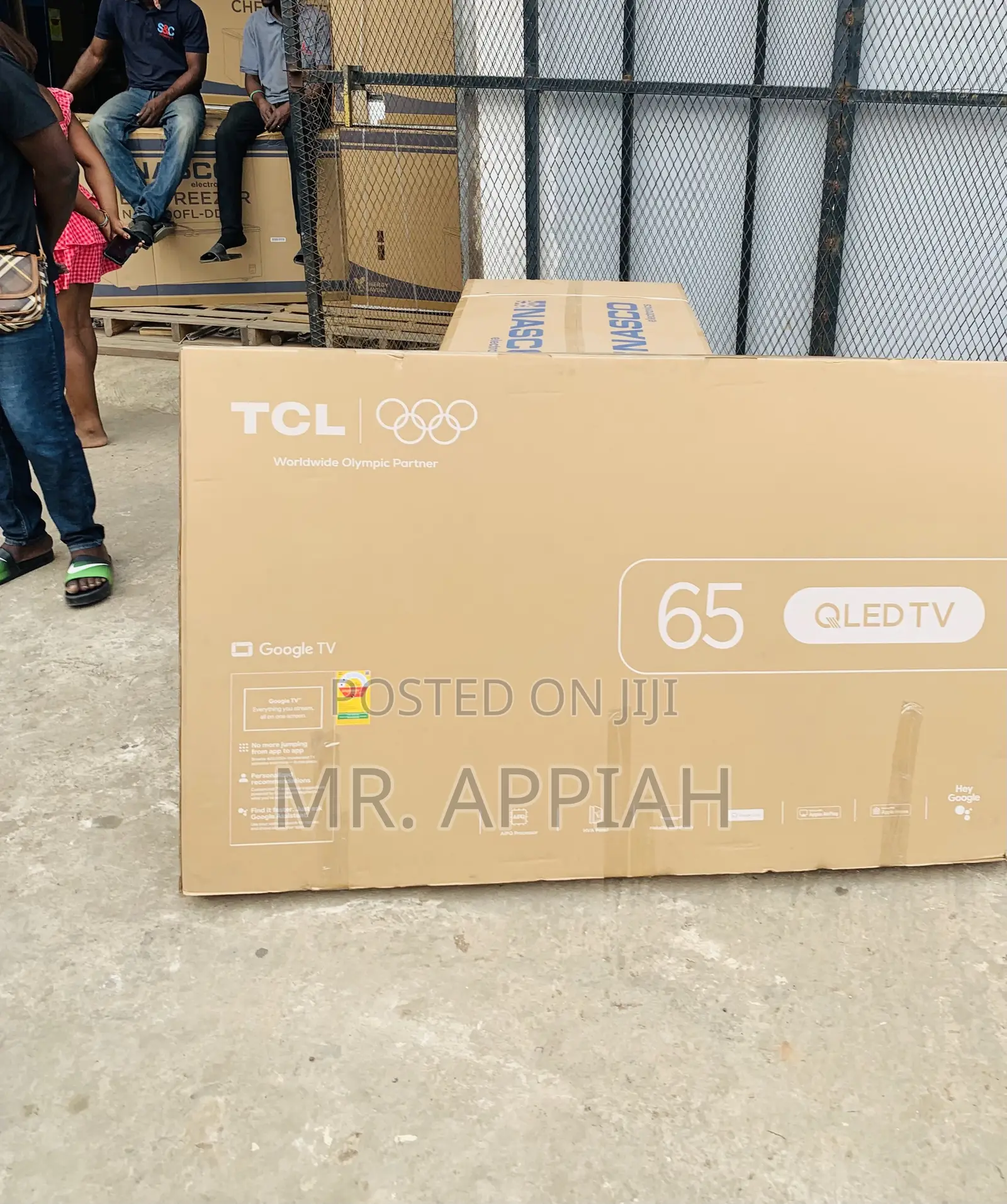 Sealed in Box TCL 64” Qled 4k Smart Screen Television