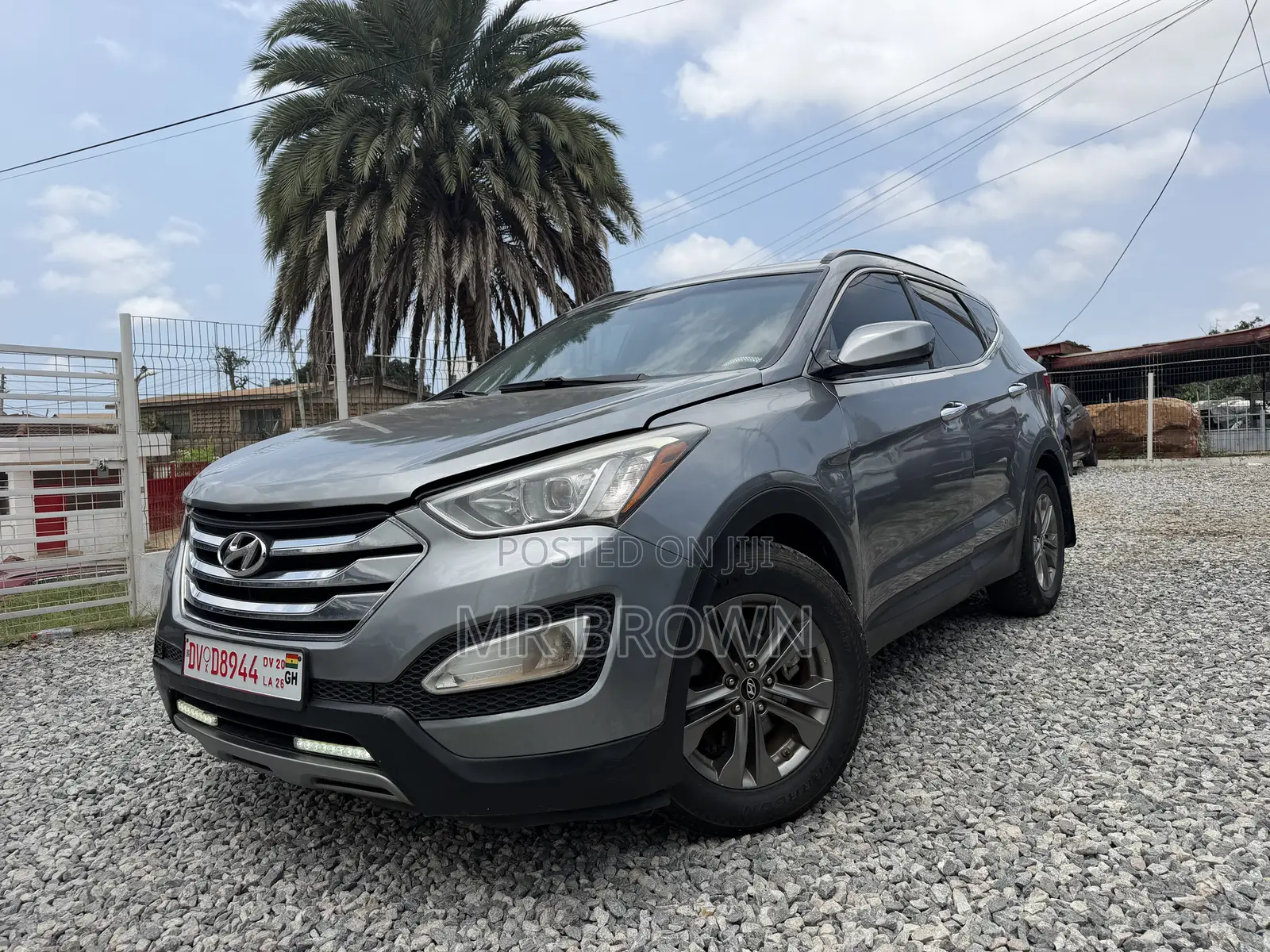 Hyundai Santa Fe GLS 4dr SUV (3.3L 6cyl 6A) 2014 Gray