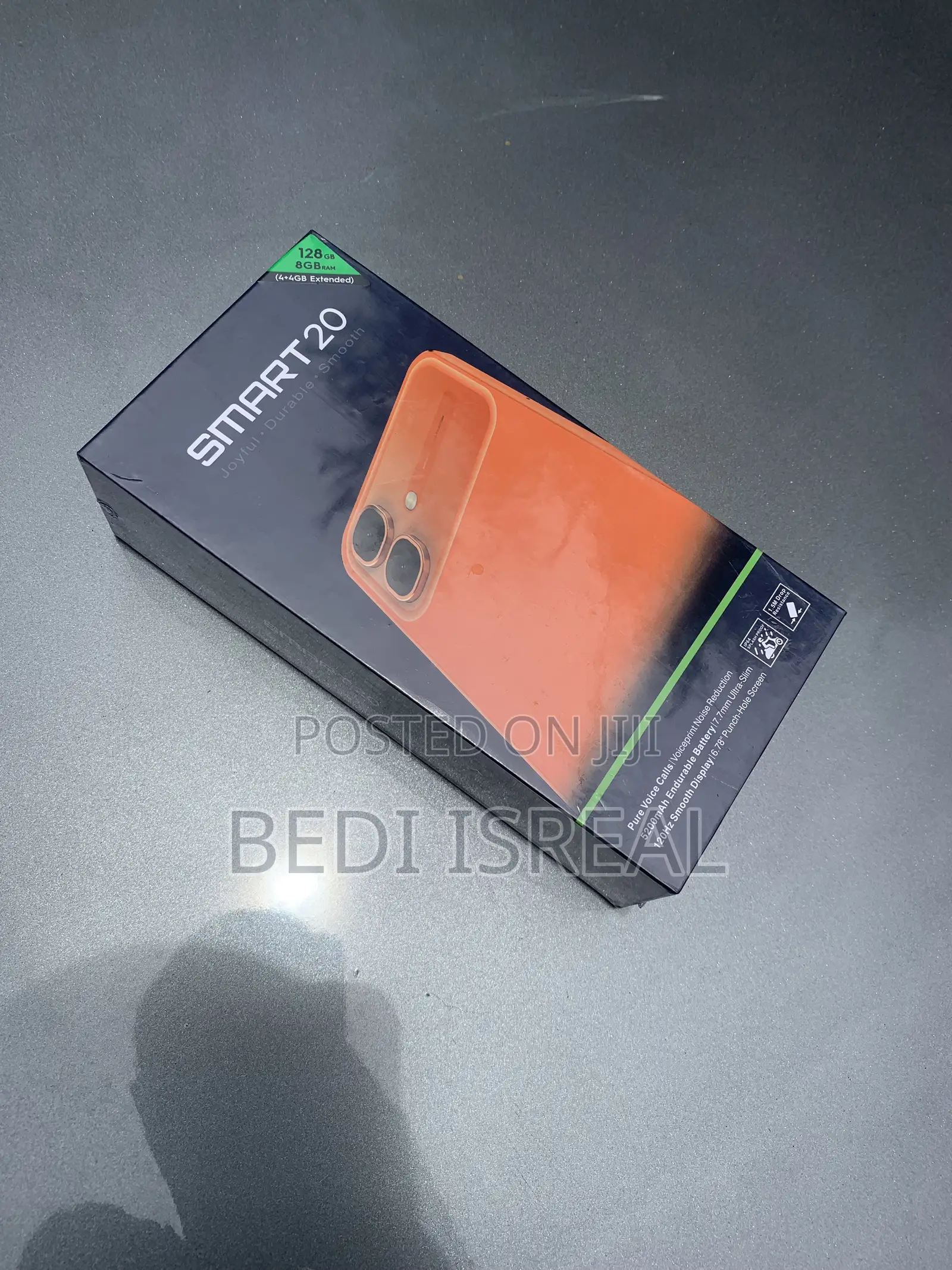 New Infinix Smart 20 128 GB Black