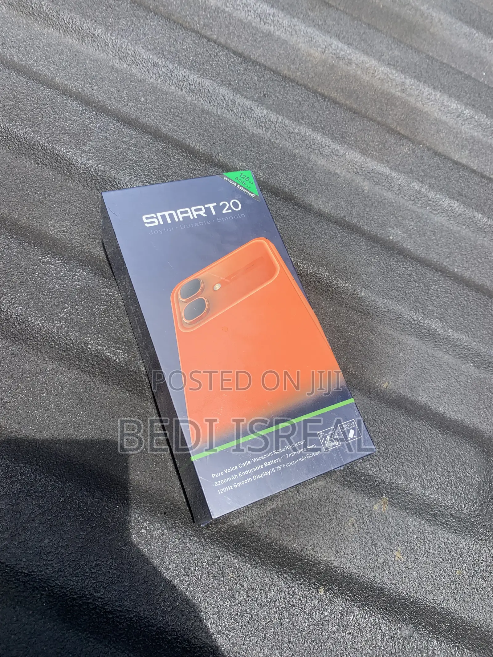 New Infinix Smart 20 128 GB Black