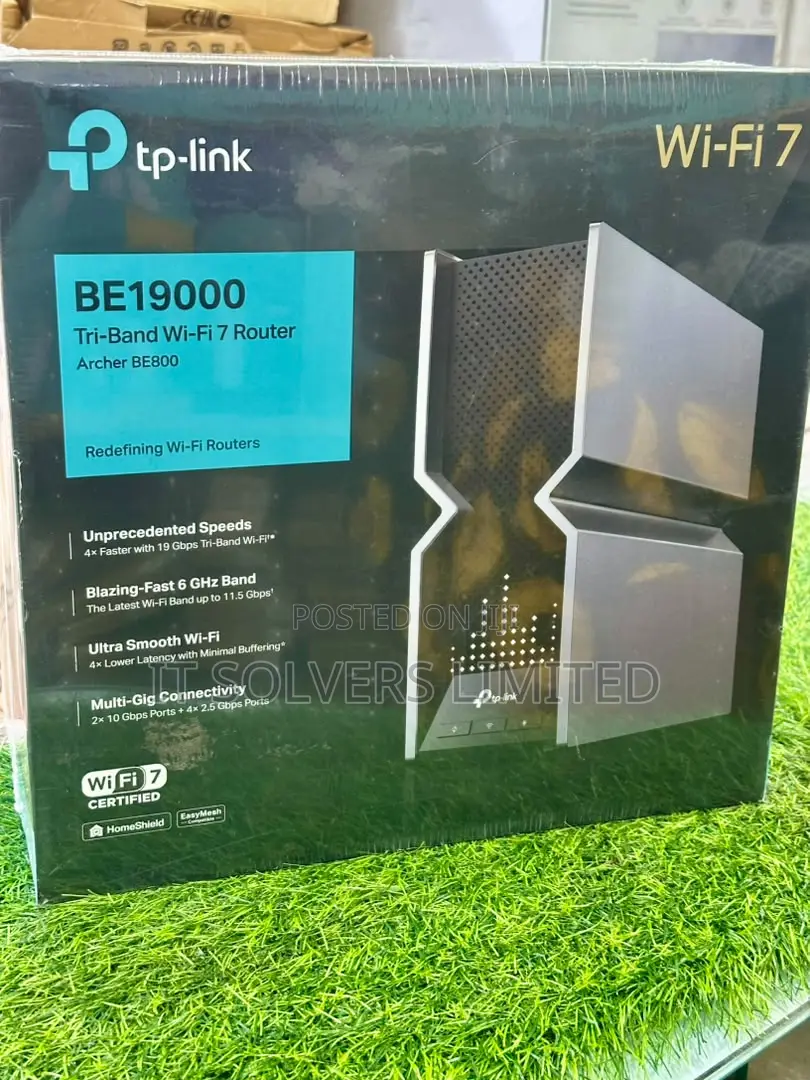 TP Link Archer BE19000 Tri-Band Wi-Fi 7 Router