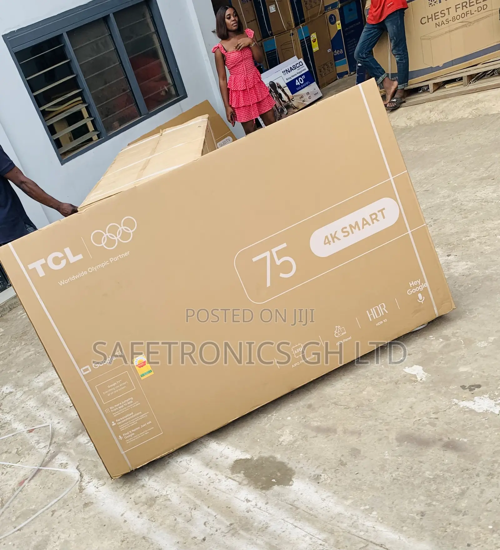 Shop Large Screen 75 Inch 4K Uhd Smart TCL Android TV