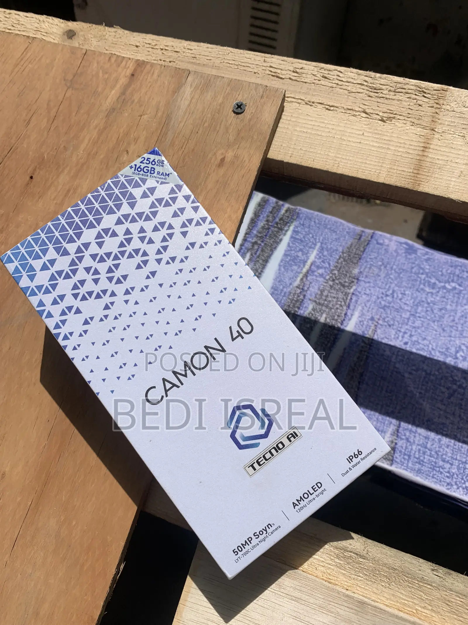 New Tecno Camon 40 256 GB Gray